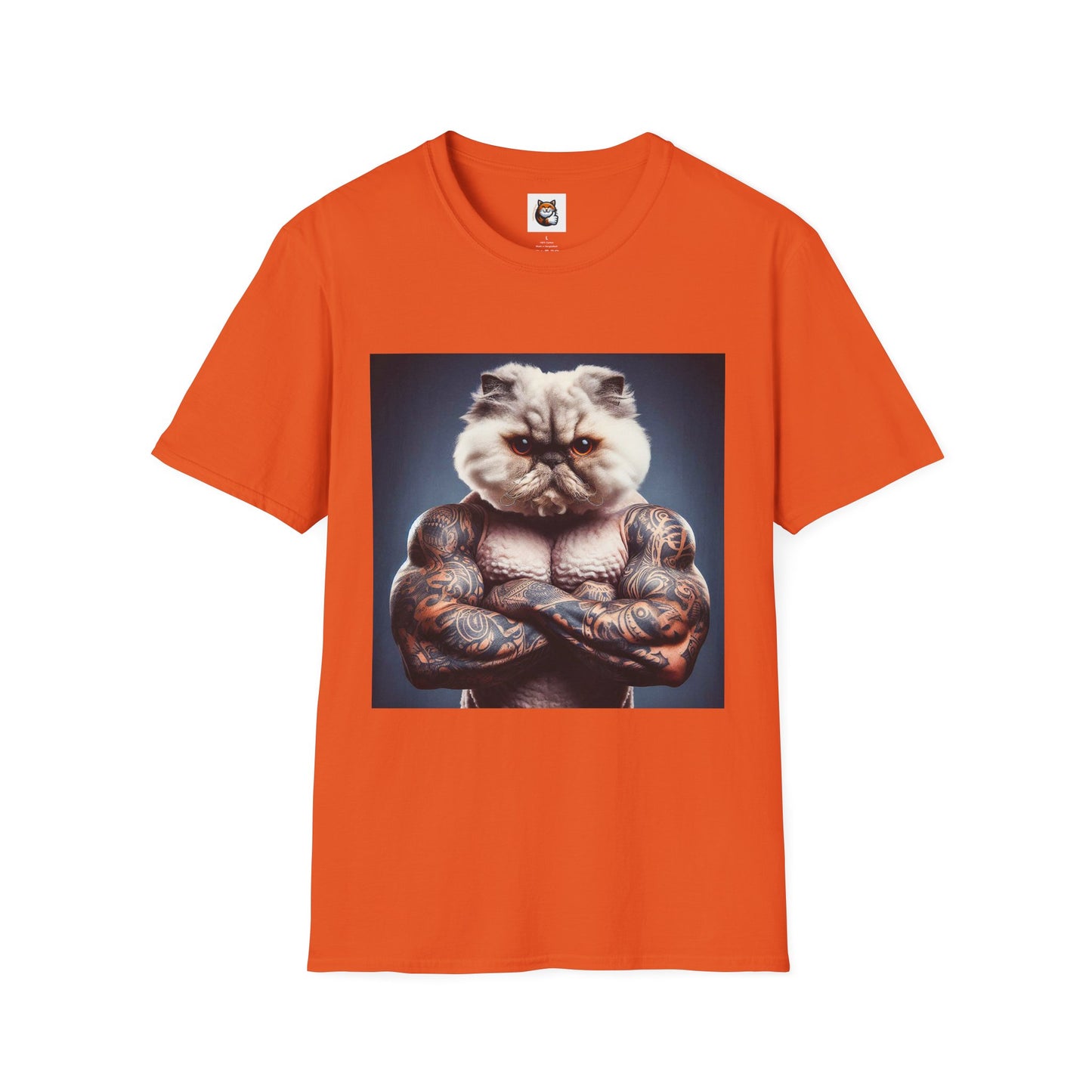 Selkirk Rex Cat T-Shirt - gym day