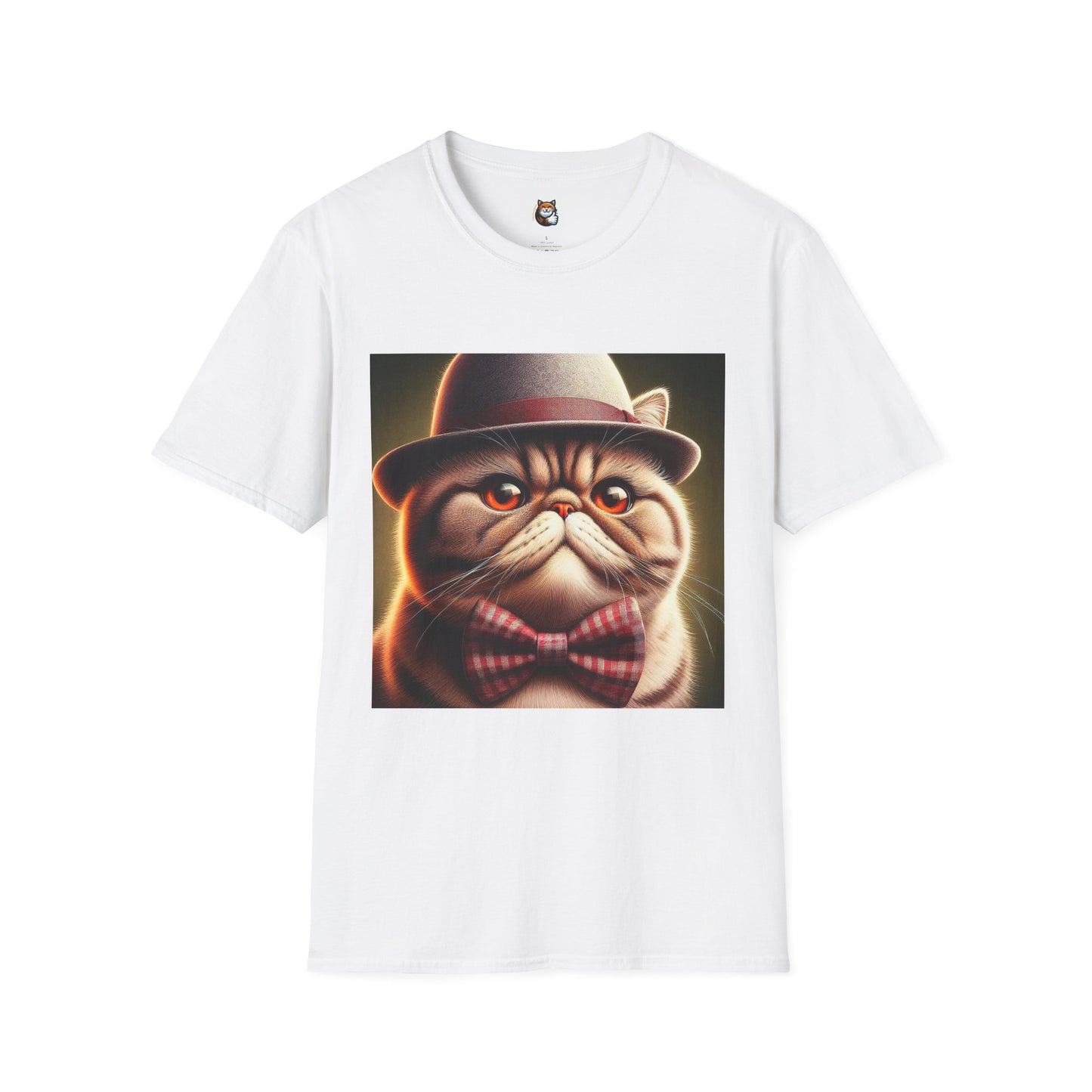 Exotic Shorthair Cat Unisex Softstyle T-Shirt
