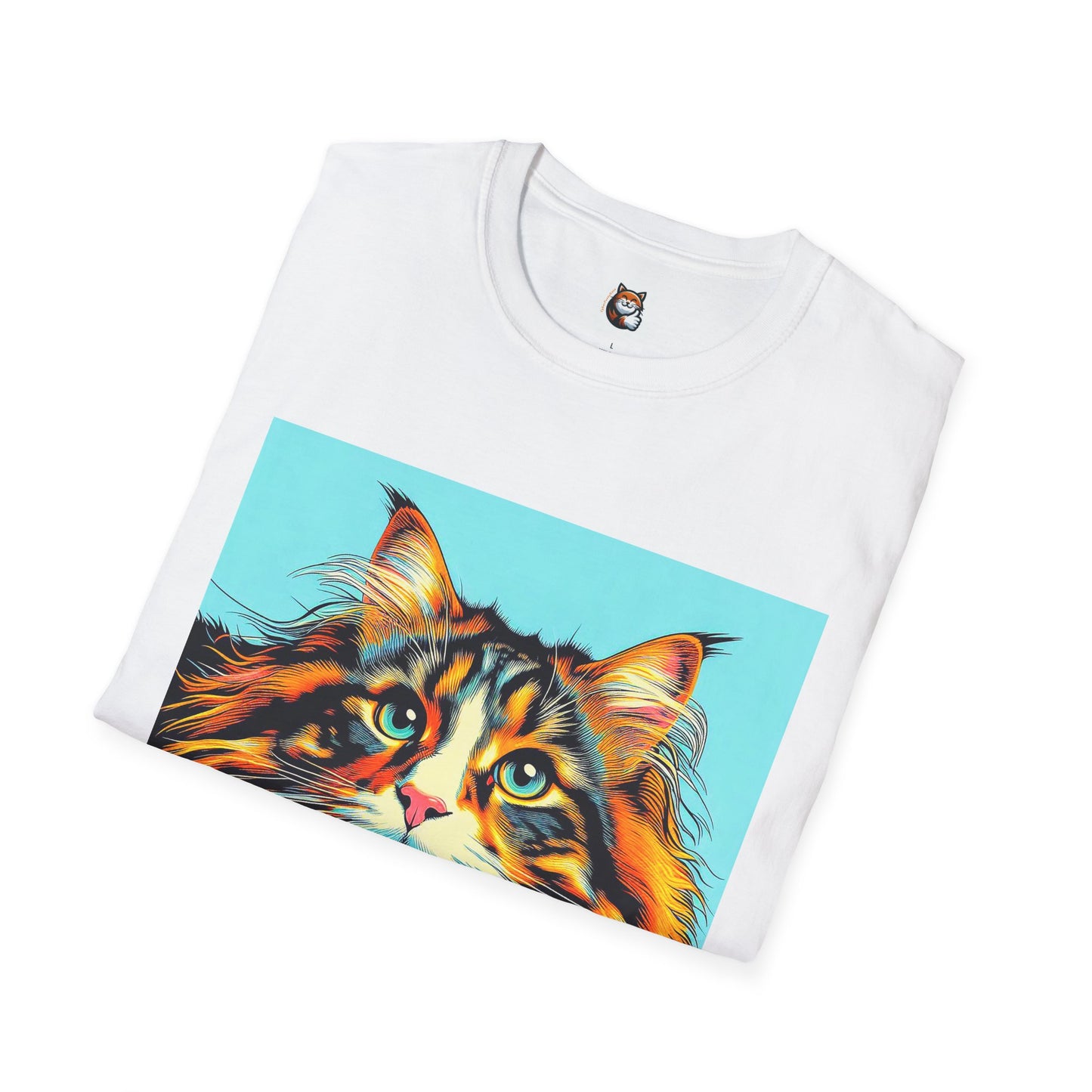 Norwegian Forest Cat Unisex Softstyle T-Shirt