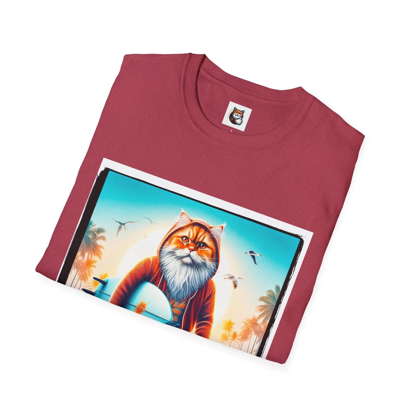 Persian Cat Unisex Softstyle T-Shirt by Printify