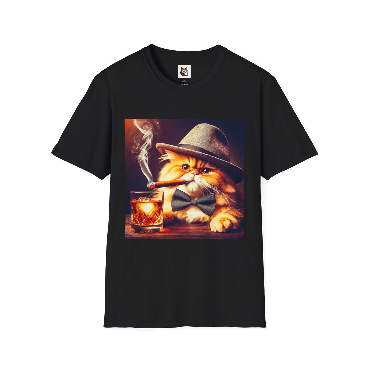 Persian Cat Unisex Softstyle T-Shirt