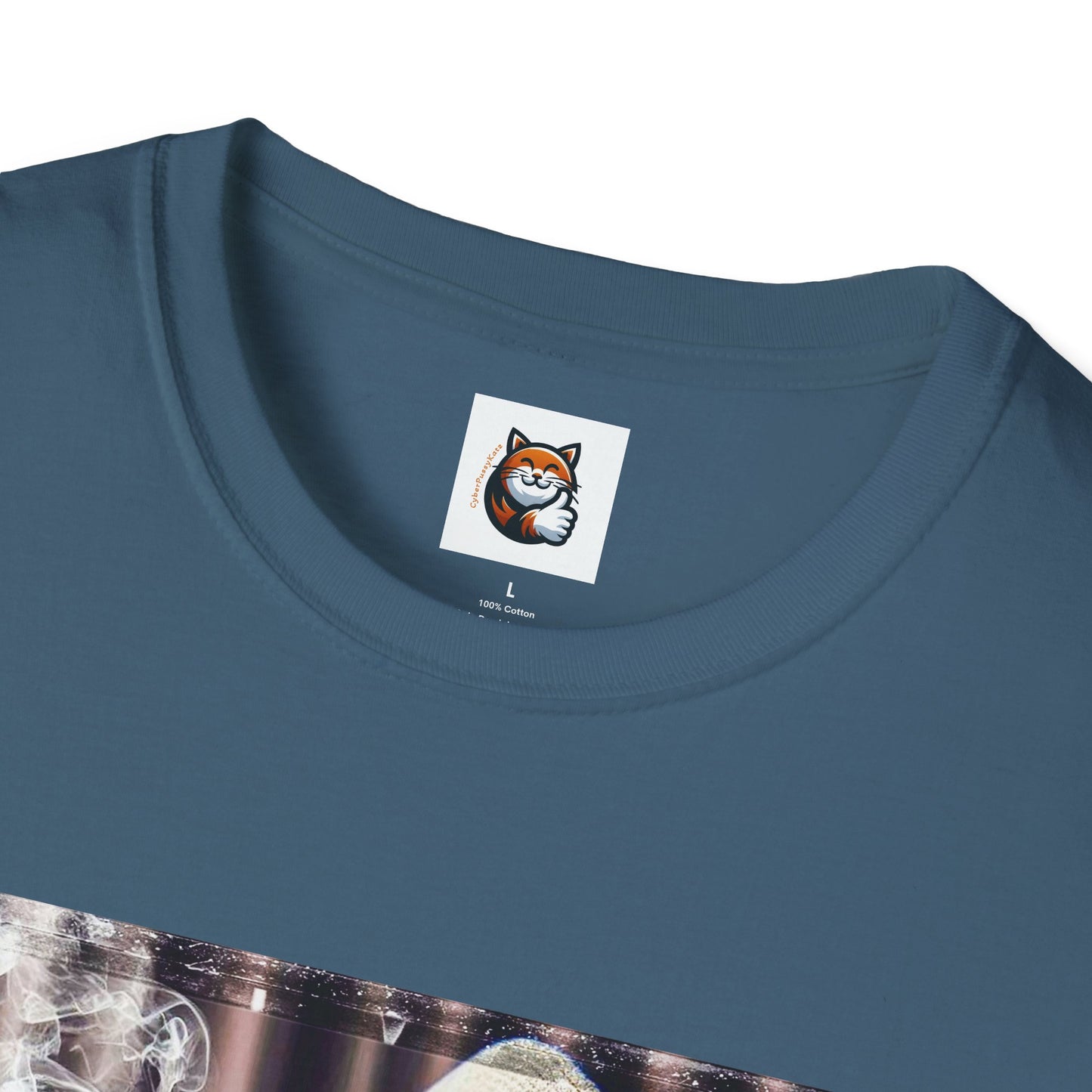 Domestic Cat Unisex Softstyle T-Shirt