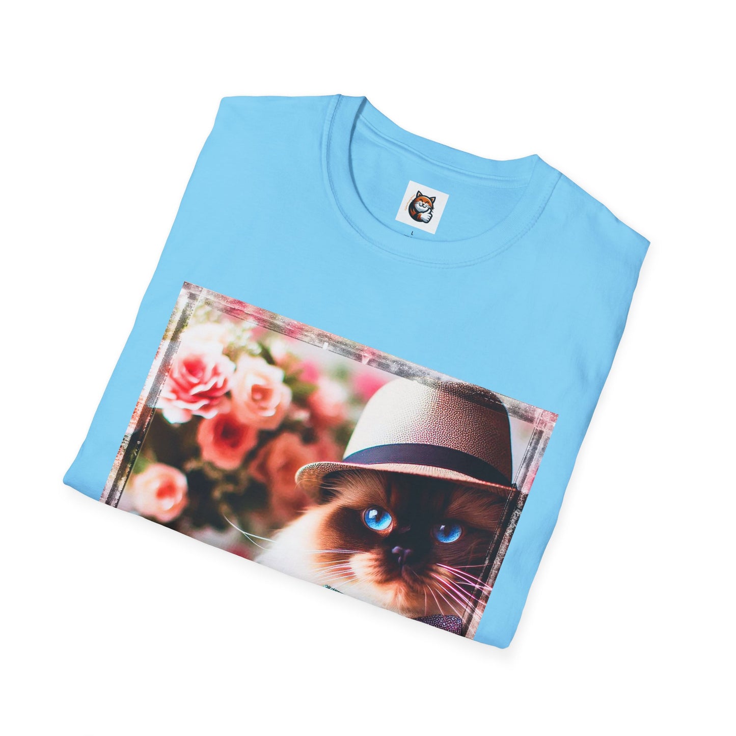 Ragdoll Unisex bow tie and hat T-Shirt