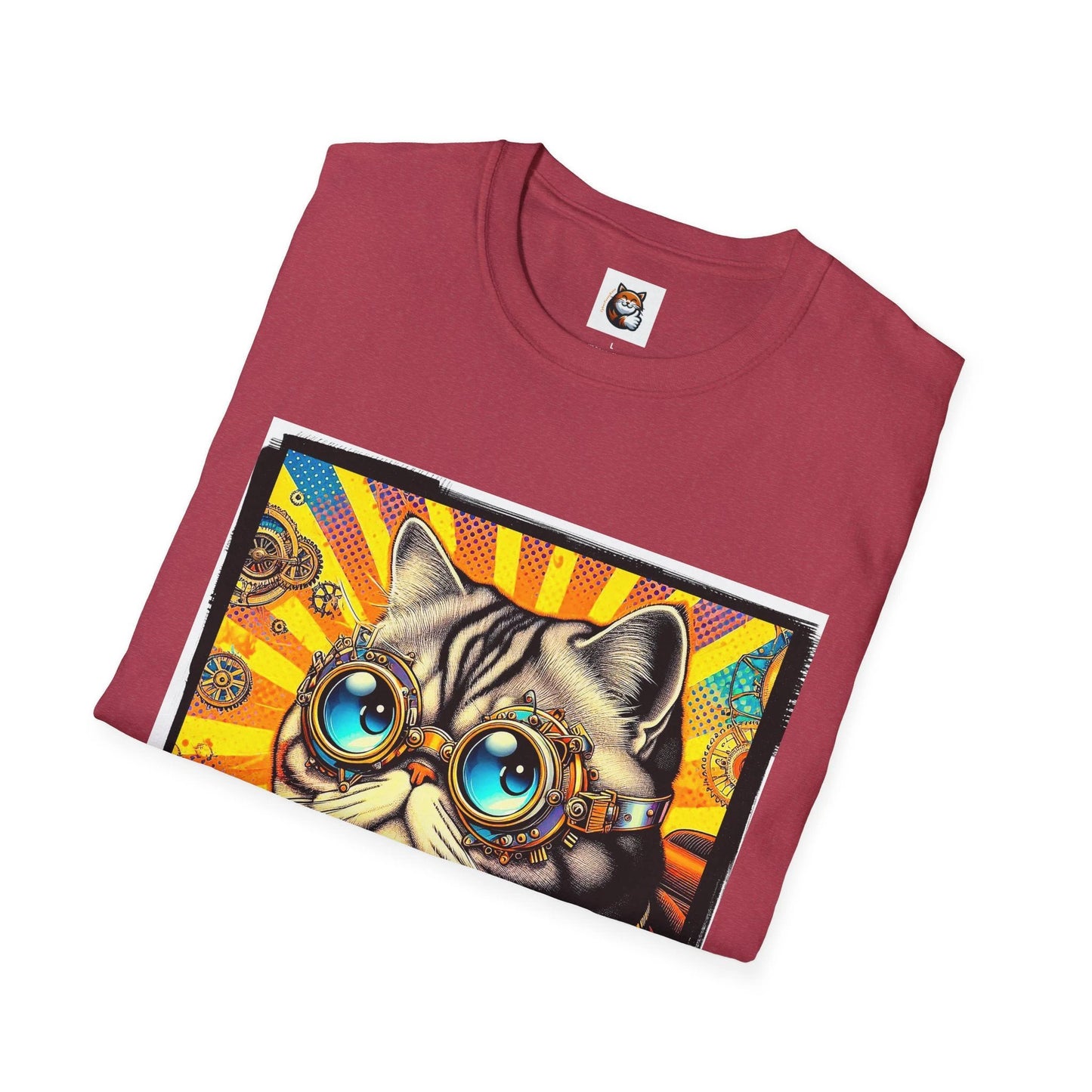 Exotic Shorthair Cat Unisex Softstyle T-Shirt by Printify