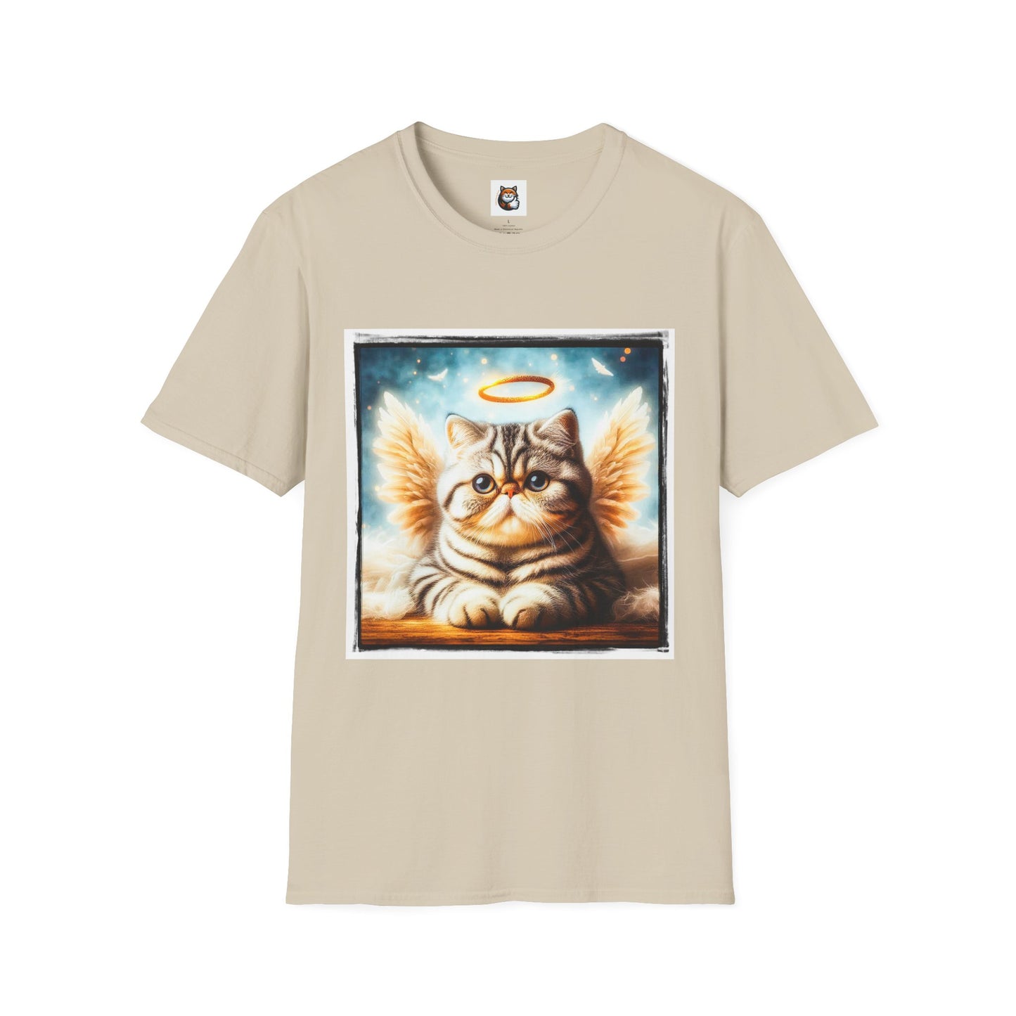 Exotic Shorthair Cat Unisex Softstyle T-Shirt