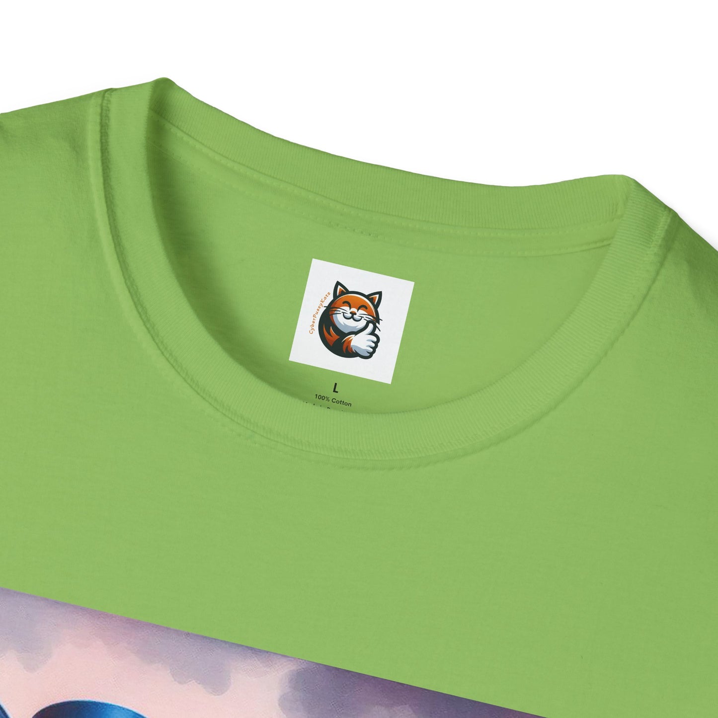 Russian Blue Cat tiny car T-Shirt