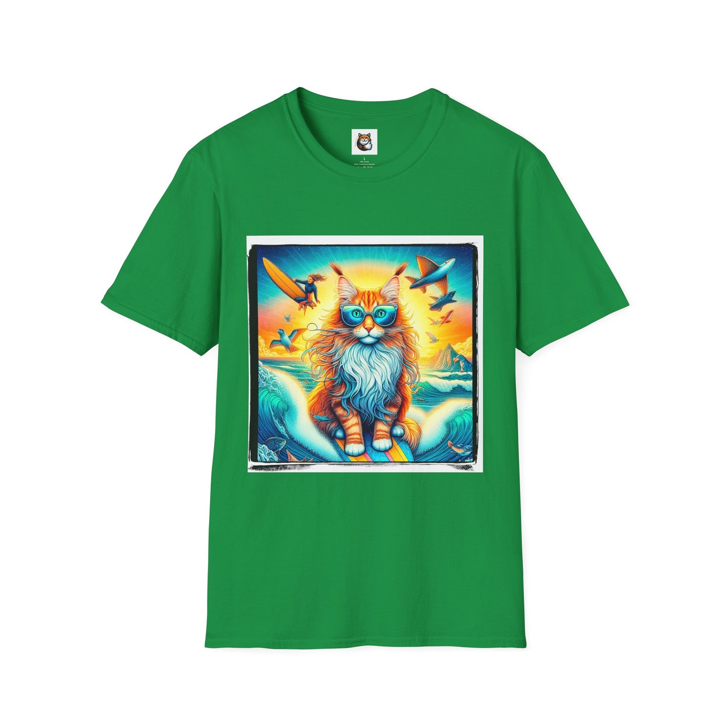 Maine Coon Unisex Softstyle T-Shirt
