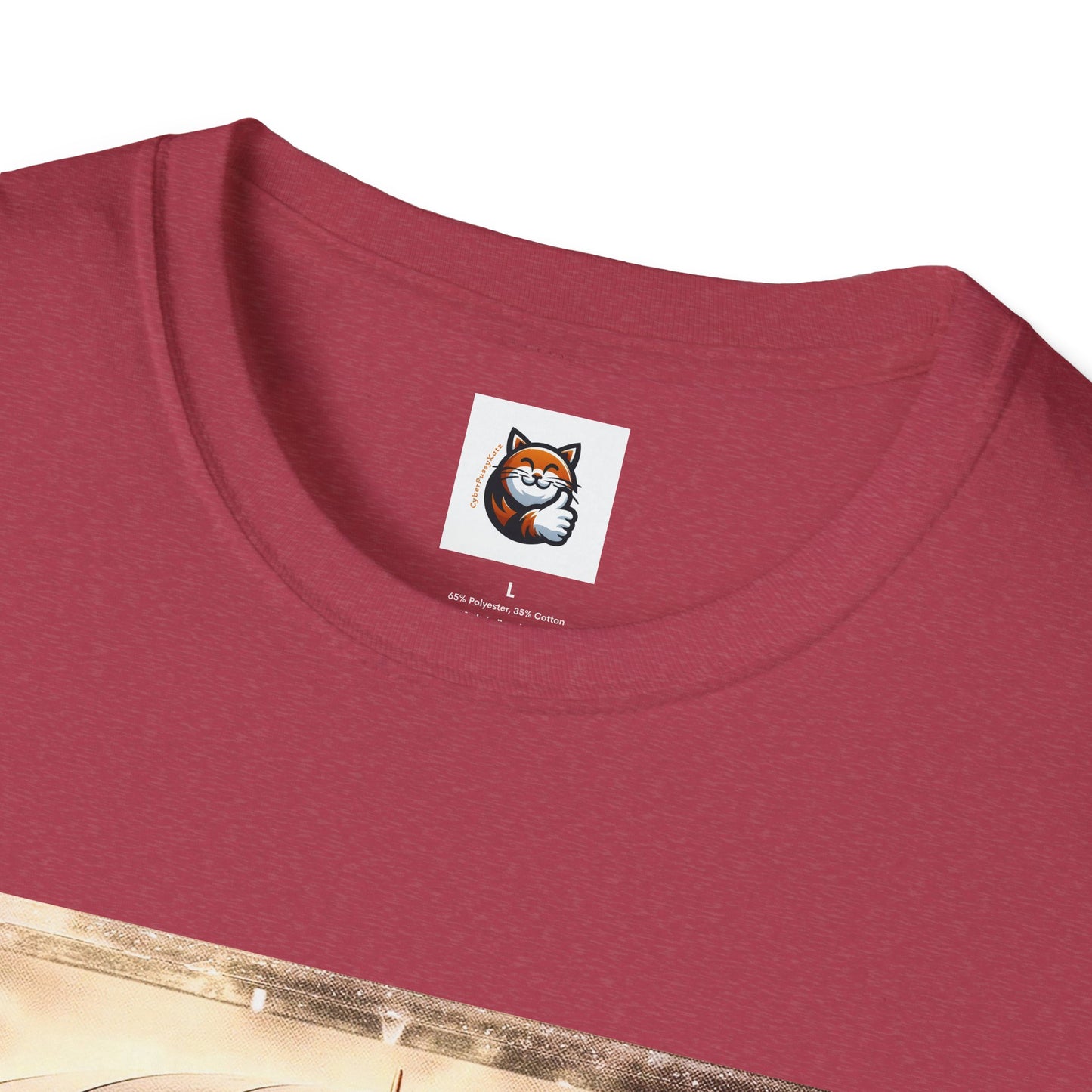 Wacky Cornish Rex Cat couple driving T-Shirt