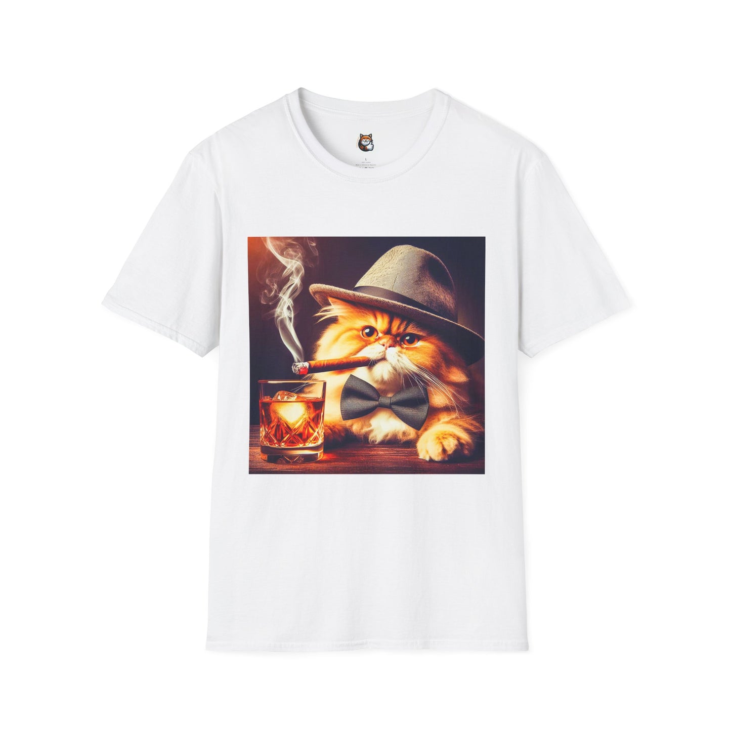 Persian Cat Unisex Softstyle T-Shirt