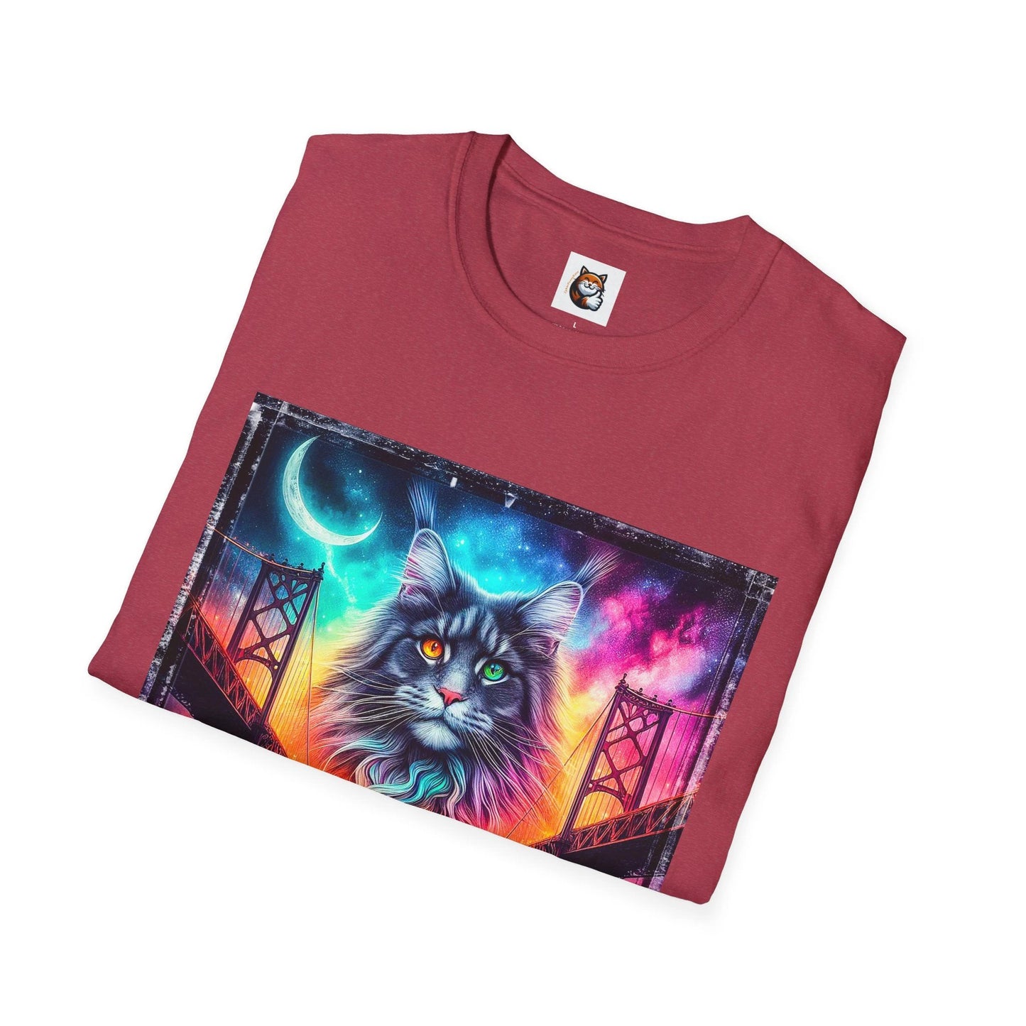 Maine Coon Unisex Softstyle T-Shirt by Printify