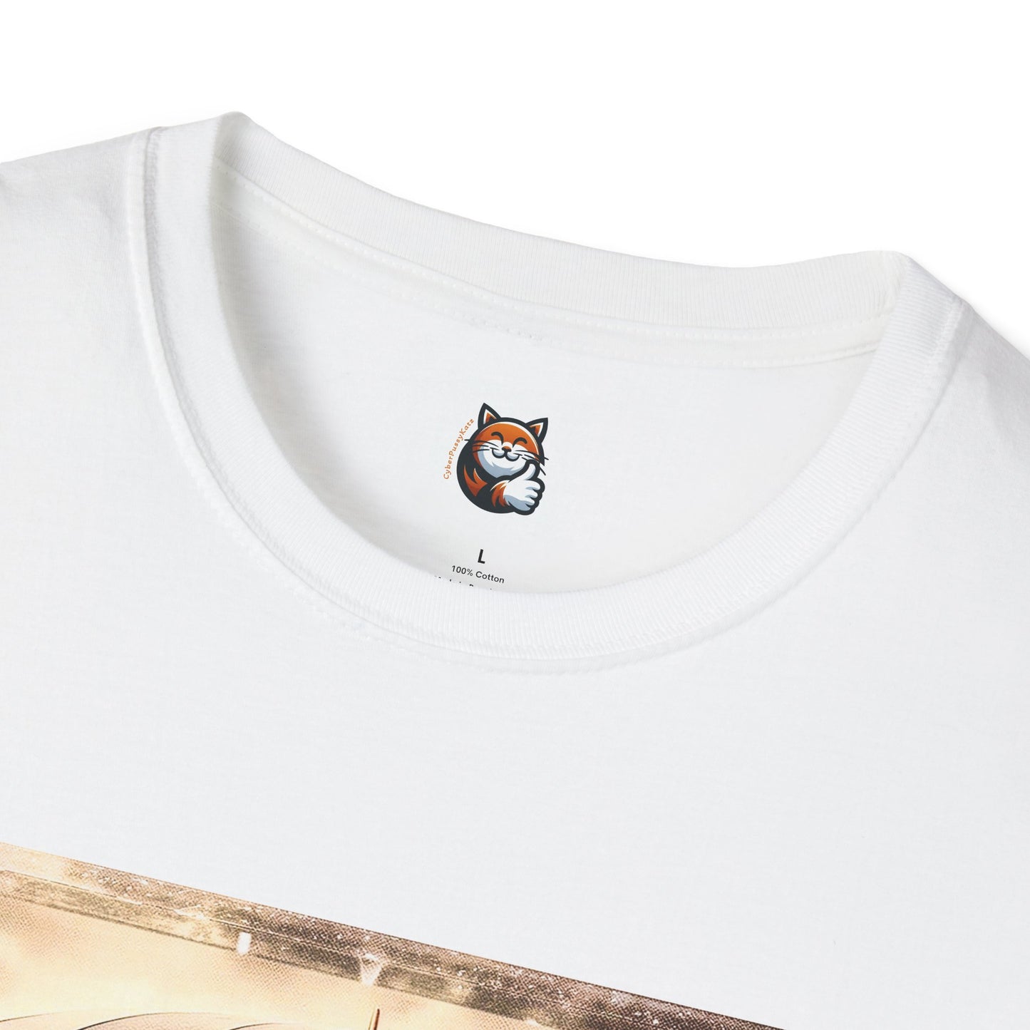 Wacky Cornish Rex Cat couple driving T-Shirt