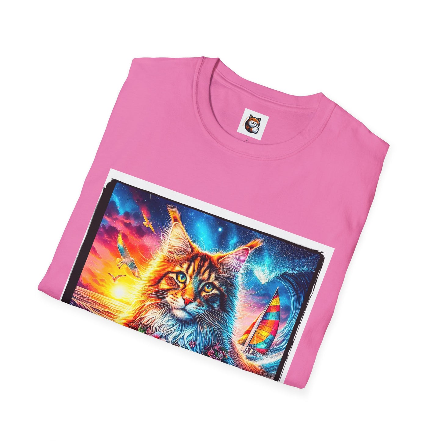 Maine Coon Unisex Softstyle T-Shirt
