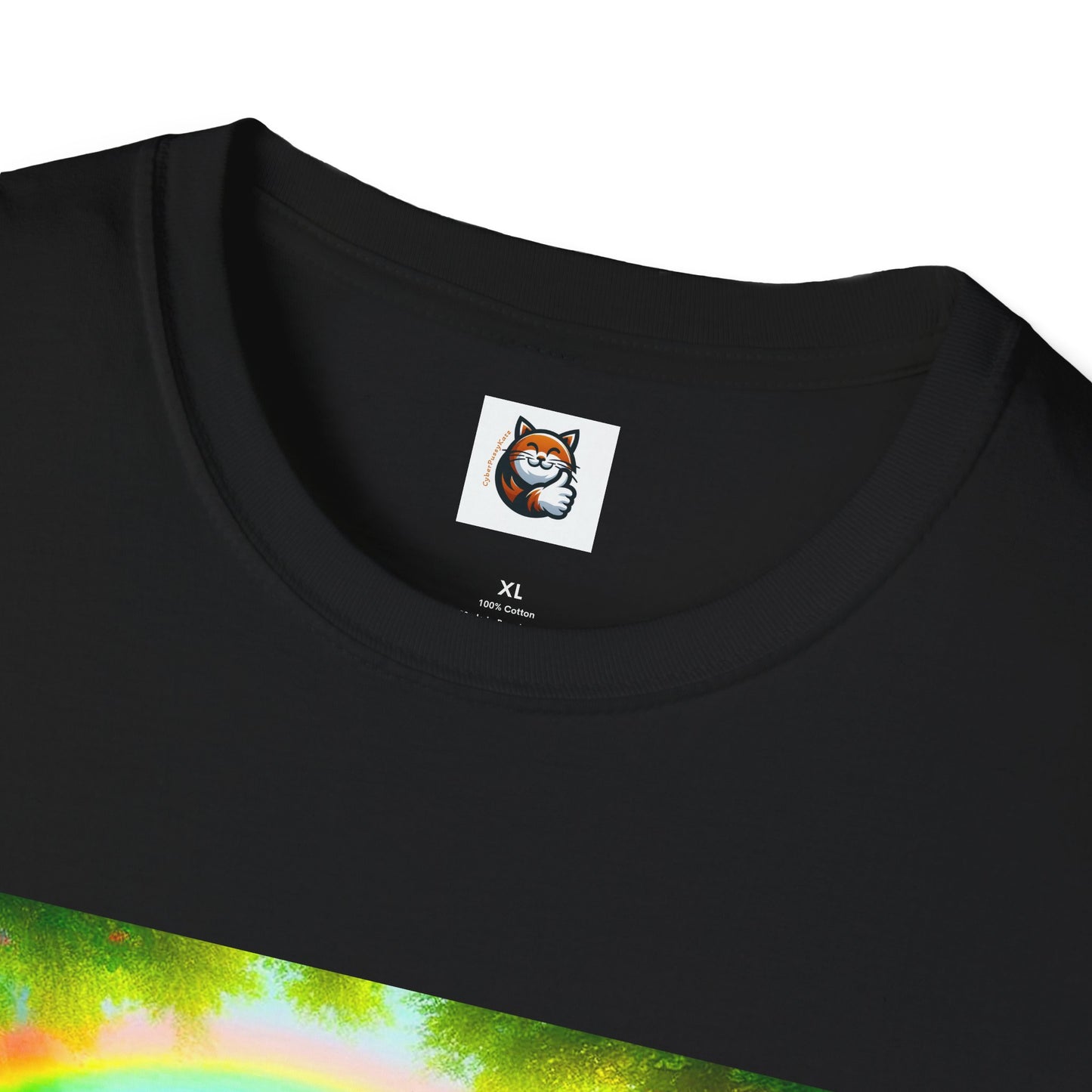 Siberian Cat pretty garden shirt