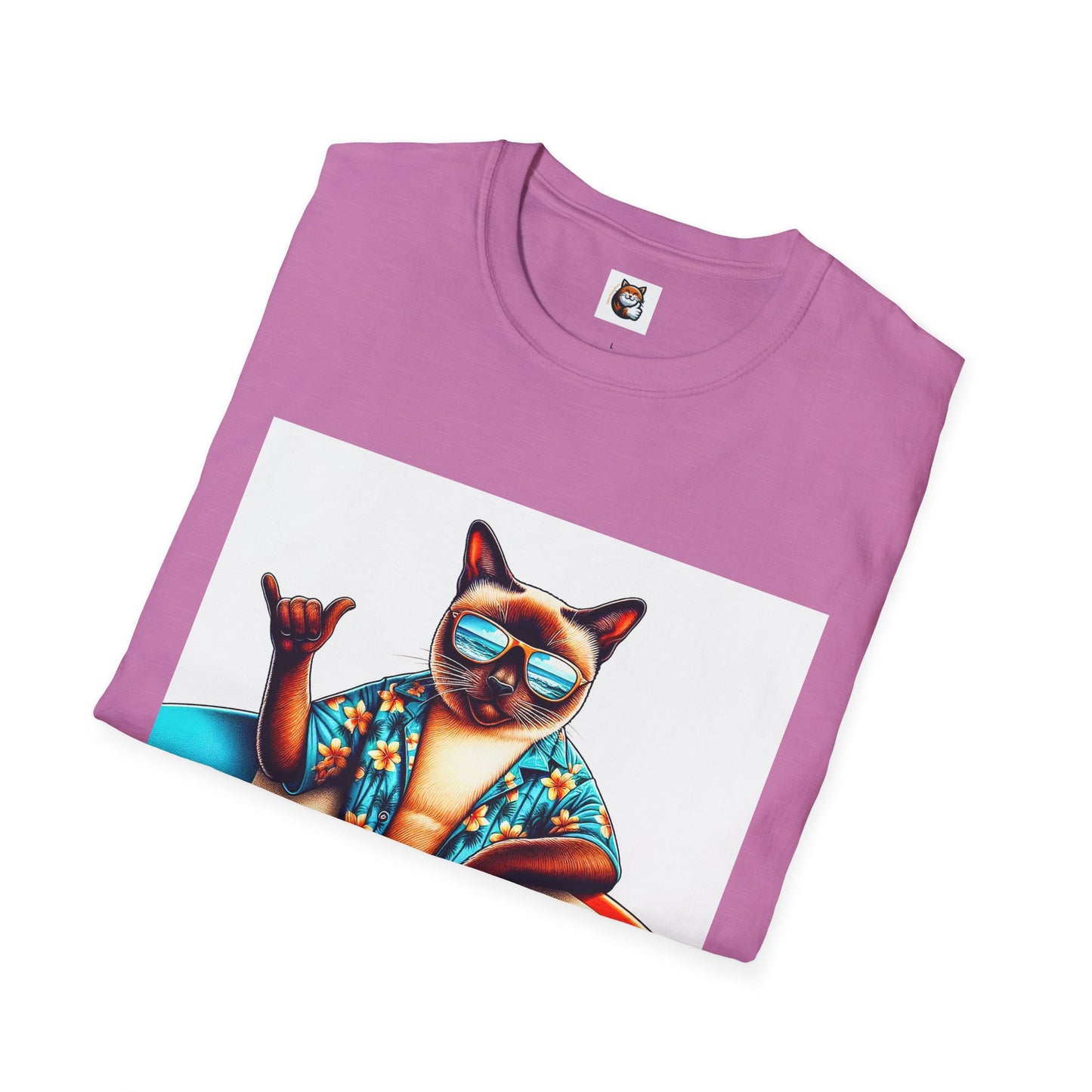 Siamese Cat surfing