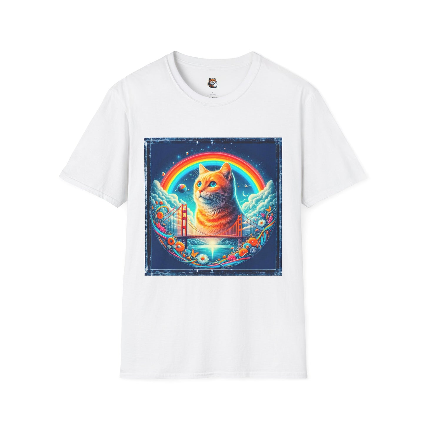 Domestic Cat Unisex Softstyle T-Shirt