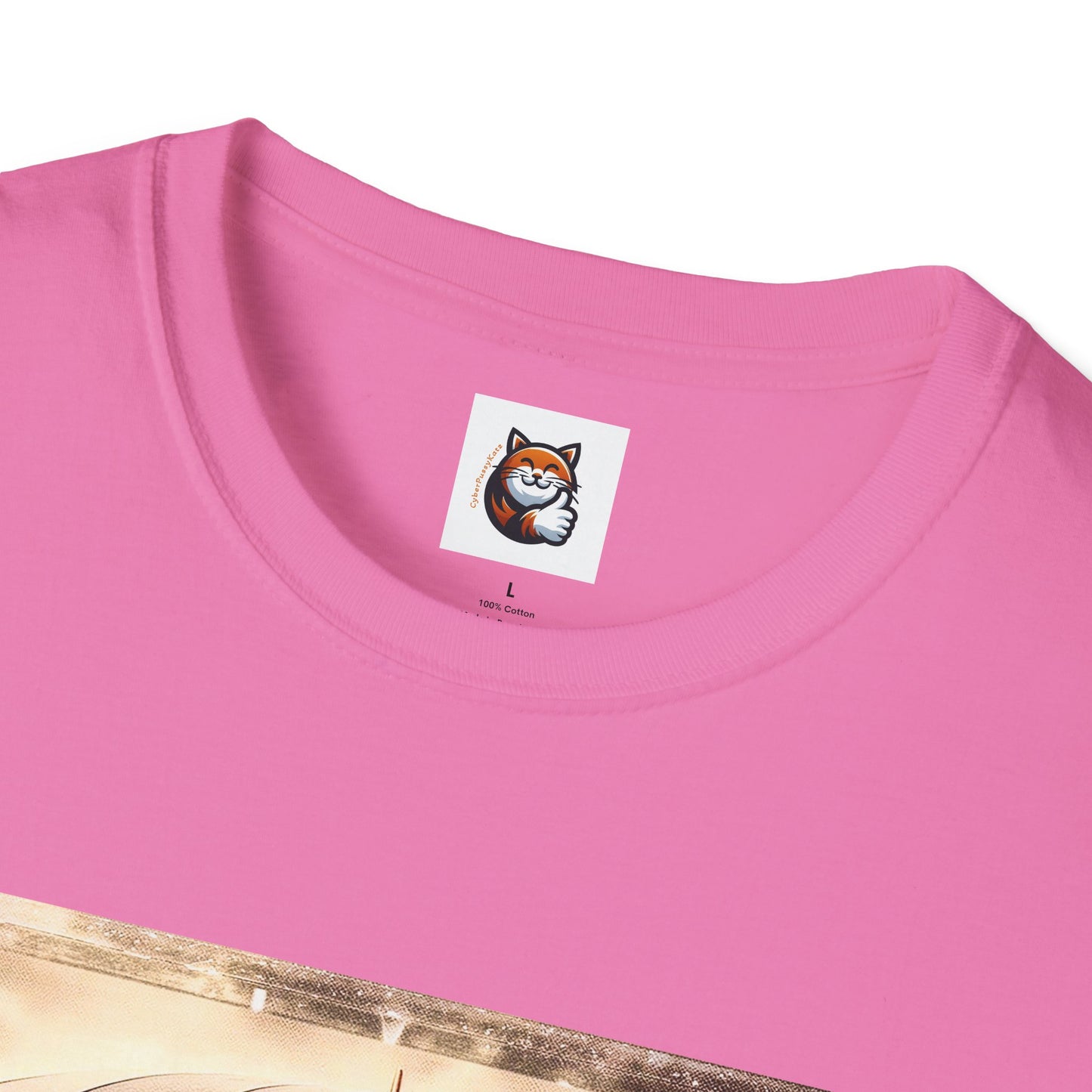 Wacky Cornish Rex Cat couple driving T-Shirt