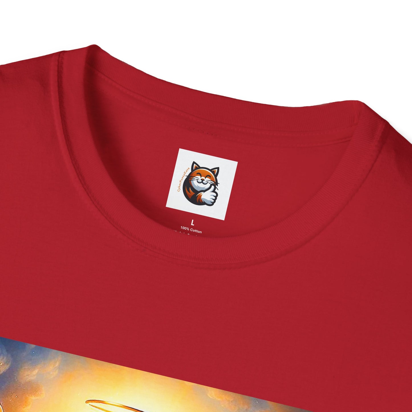 Scottish Fold Cat golden Angel T-Shirt