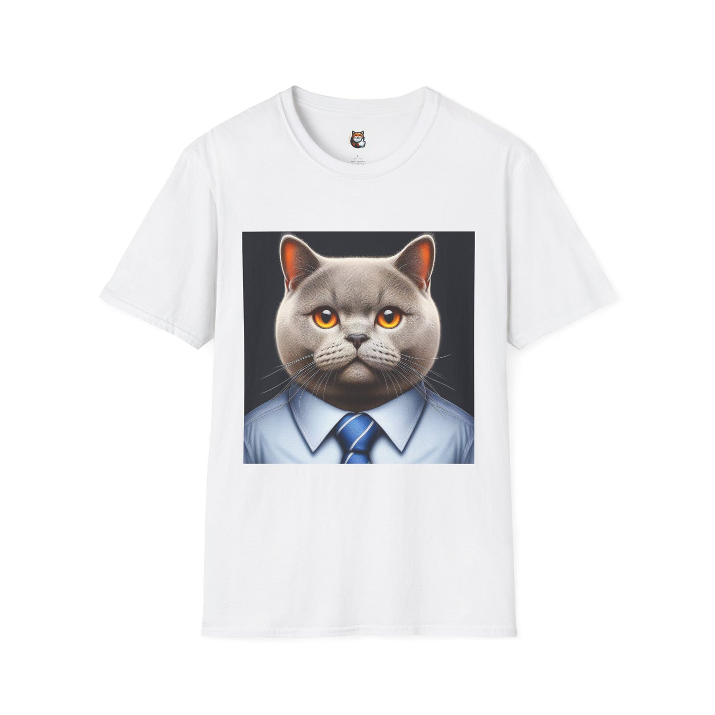 British Shorthair Unisex Softstyle T-Shirt