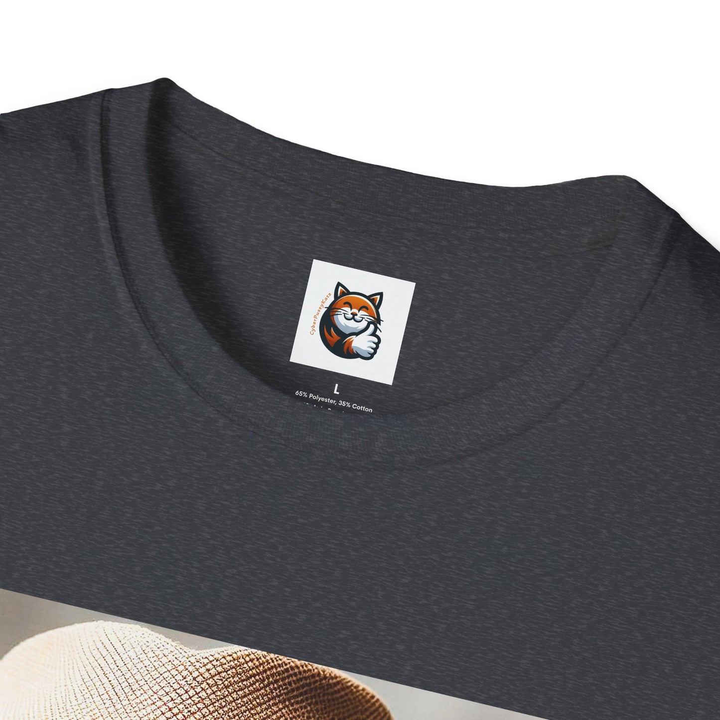 Selkirk Rex Cat T-Shirt top hat and bow tie