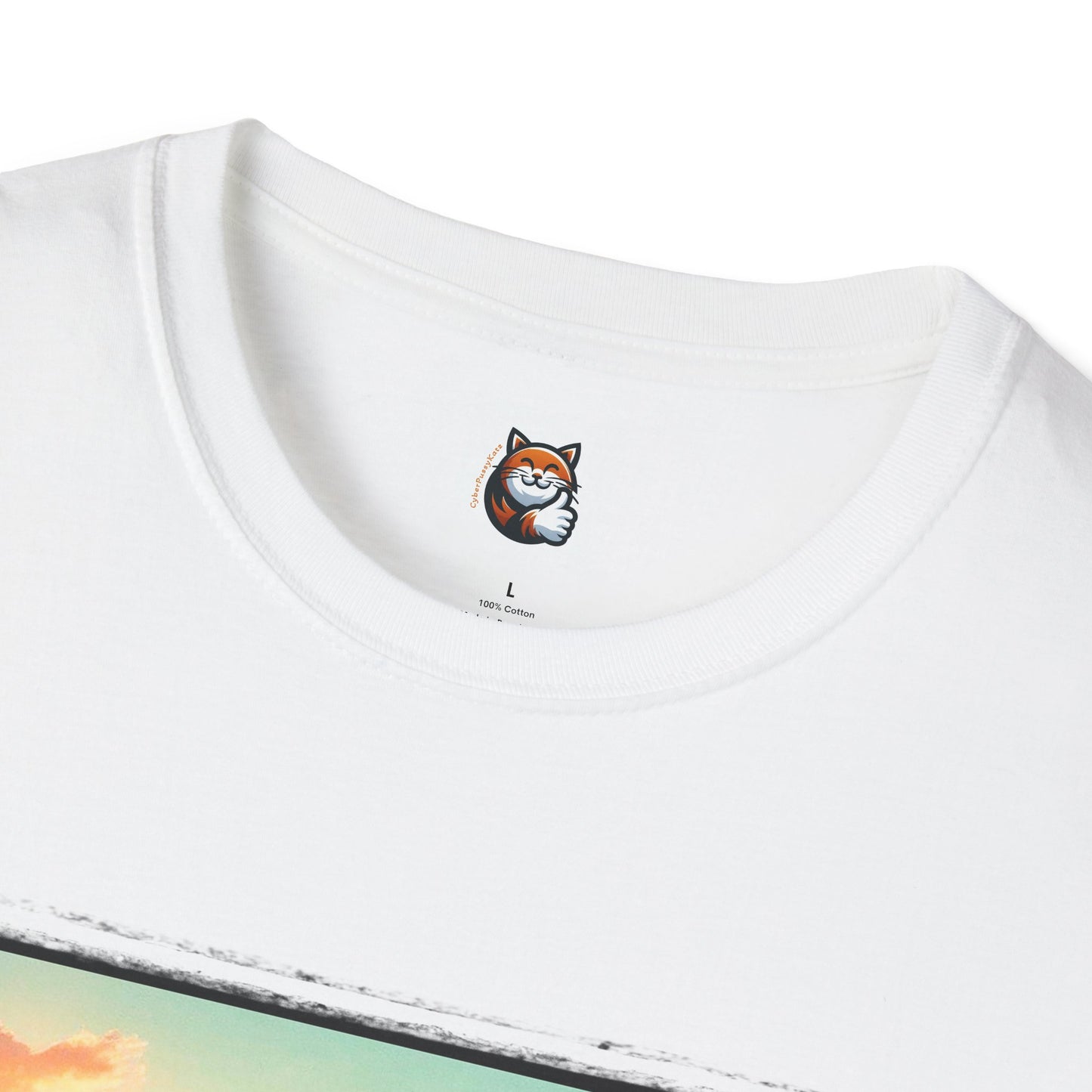 Wacky Cornish Rex Cat couple driving T-Shirt