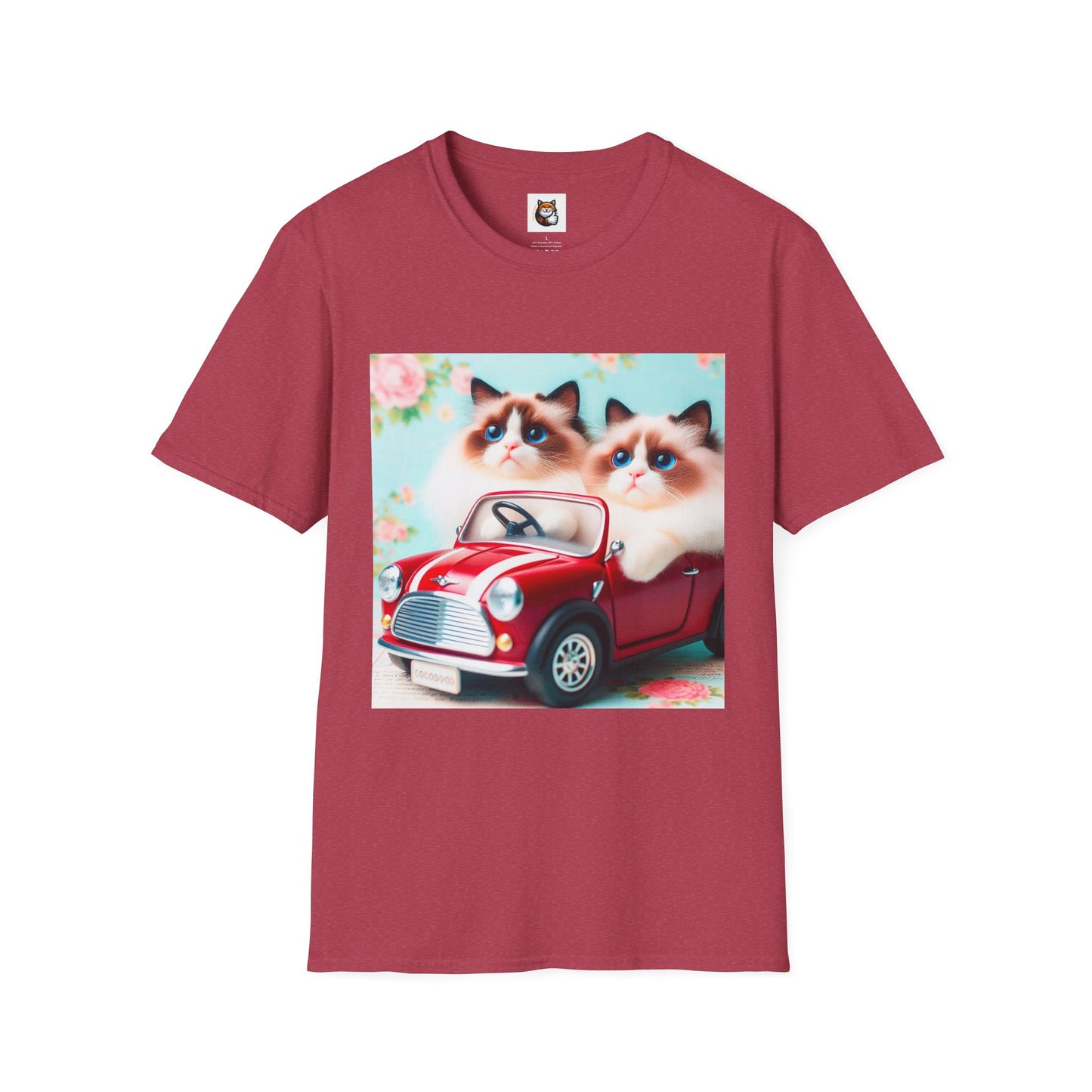 Wacky Ragdoll Unisex Softstyle T-Shirt