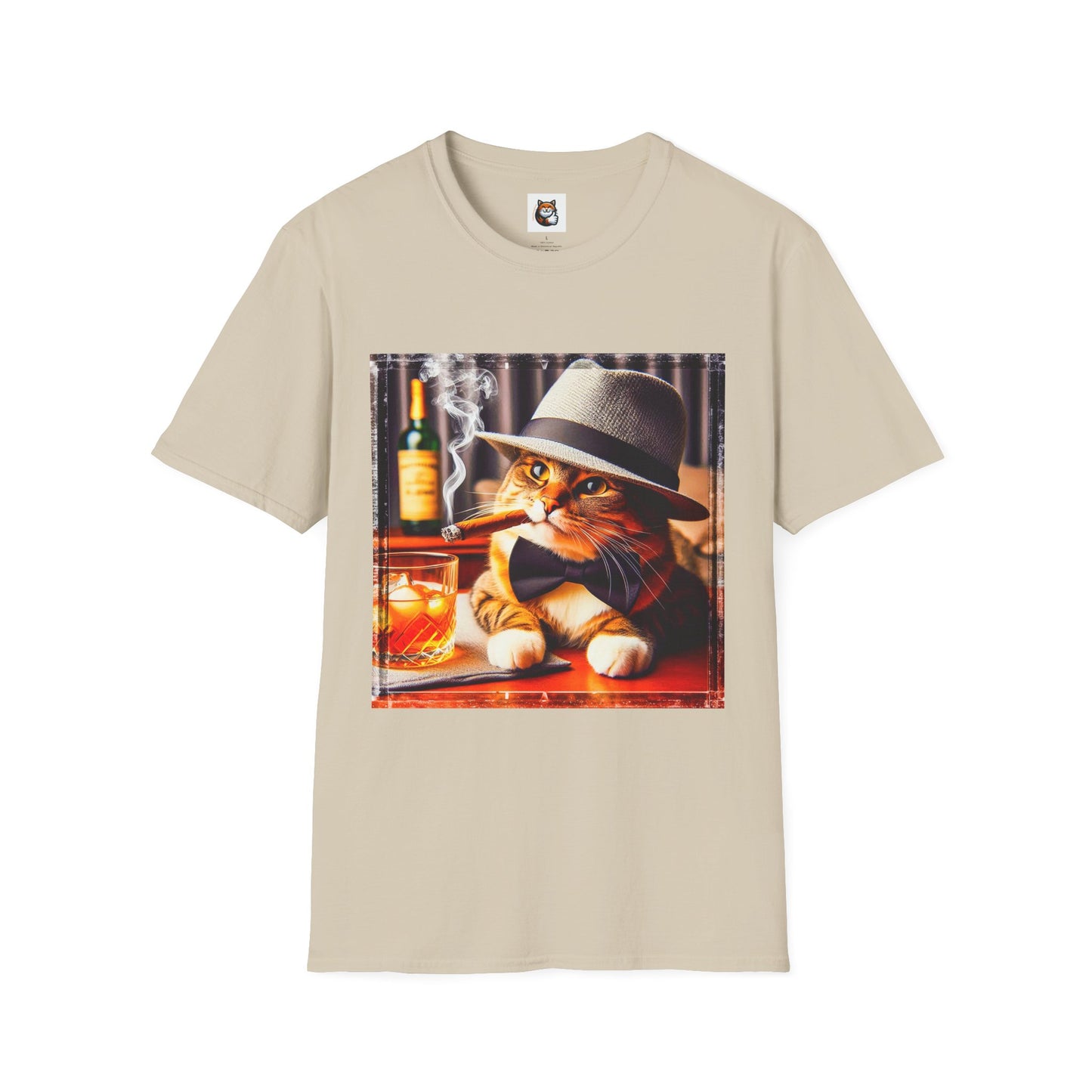 Domestic Cat Unisex Softstyle T-Shirt