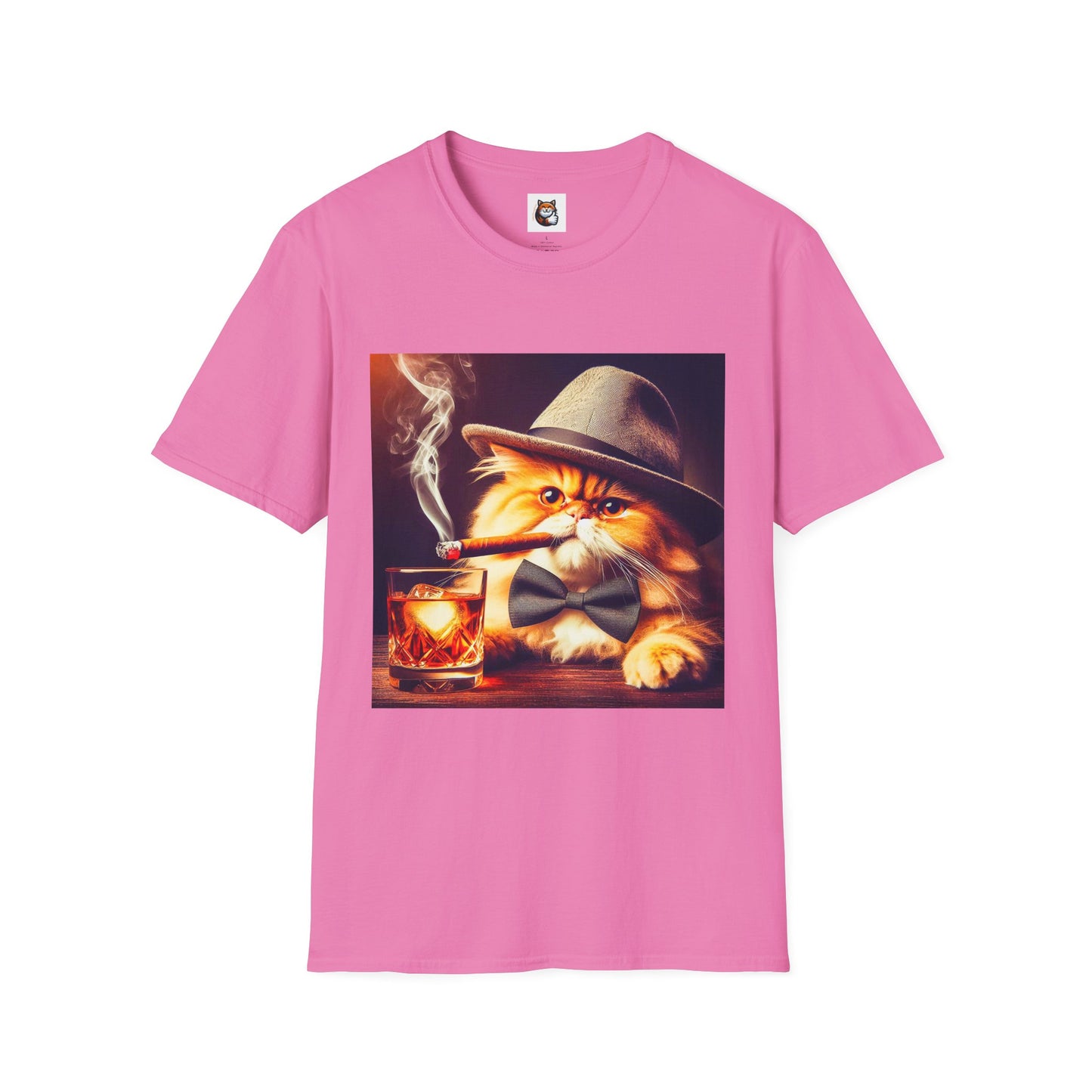 Persian Cat Unisex Softstyle T-Shirt