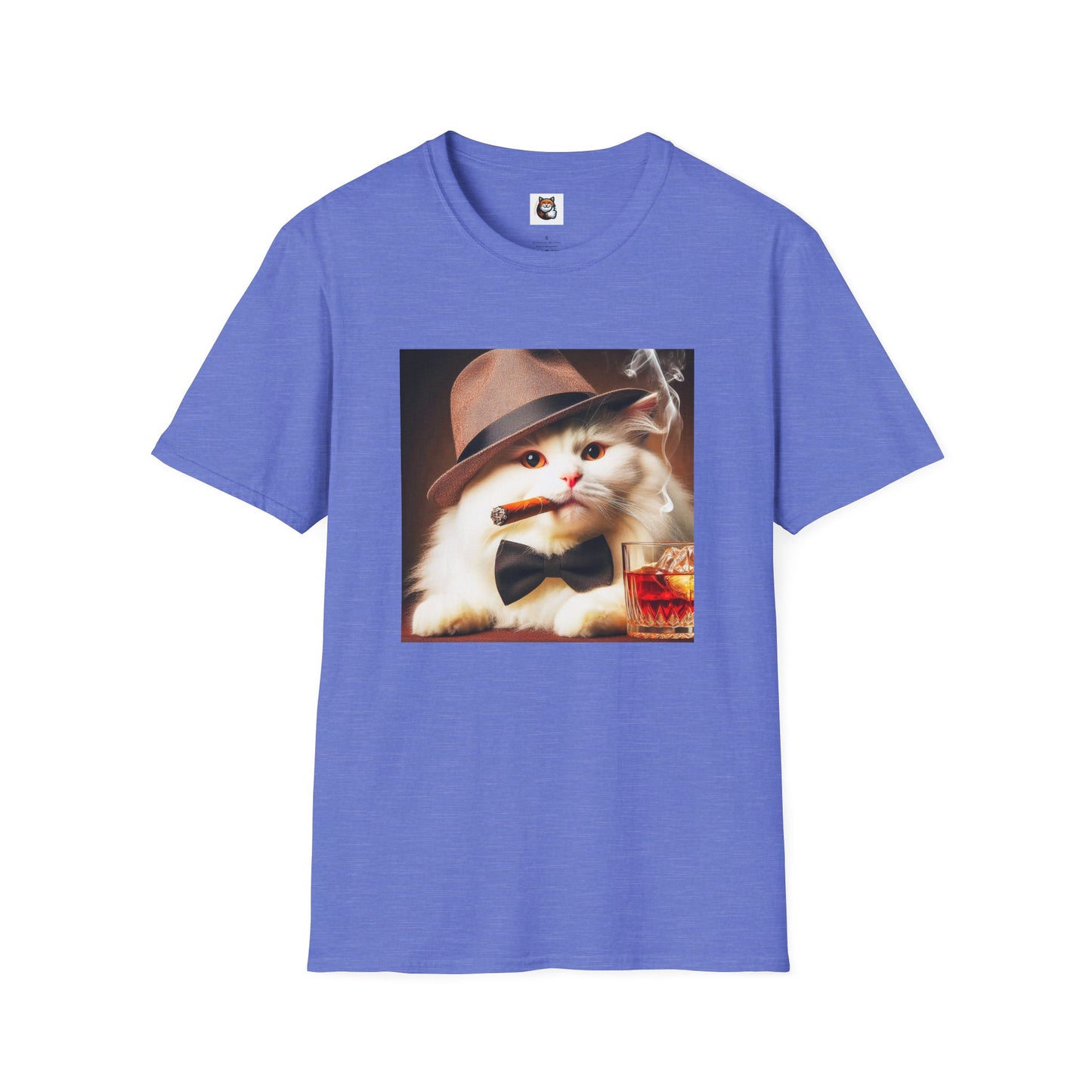Siberian Cat bar smoking shirt