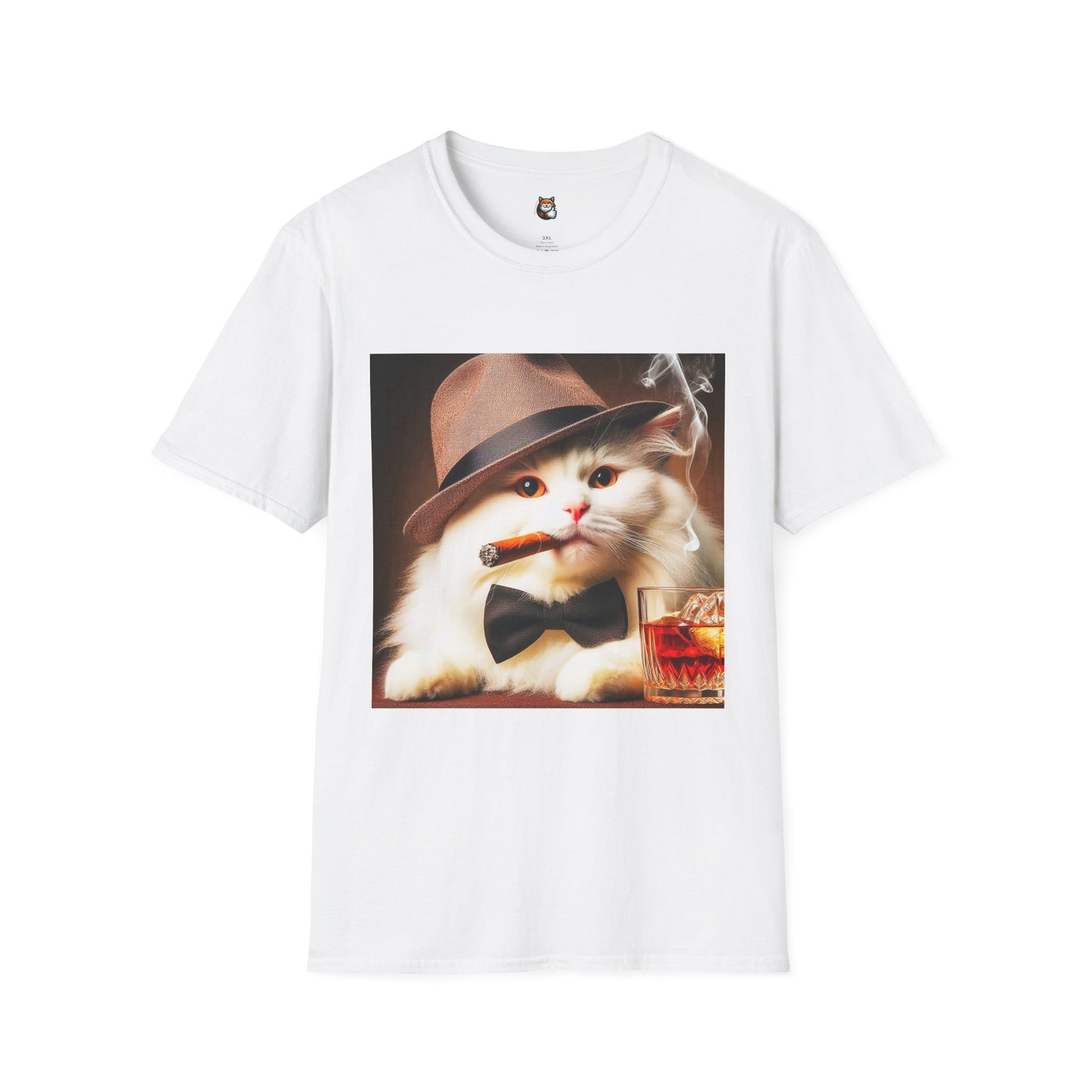 Siberian Cat bar smoking shirt