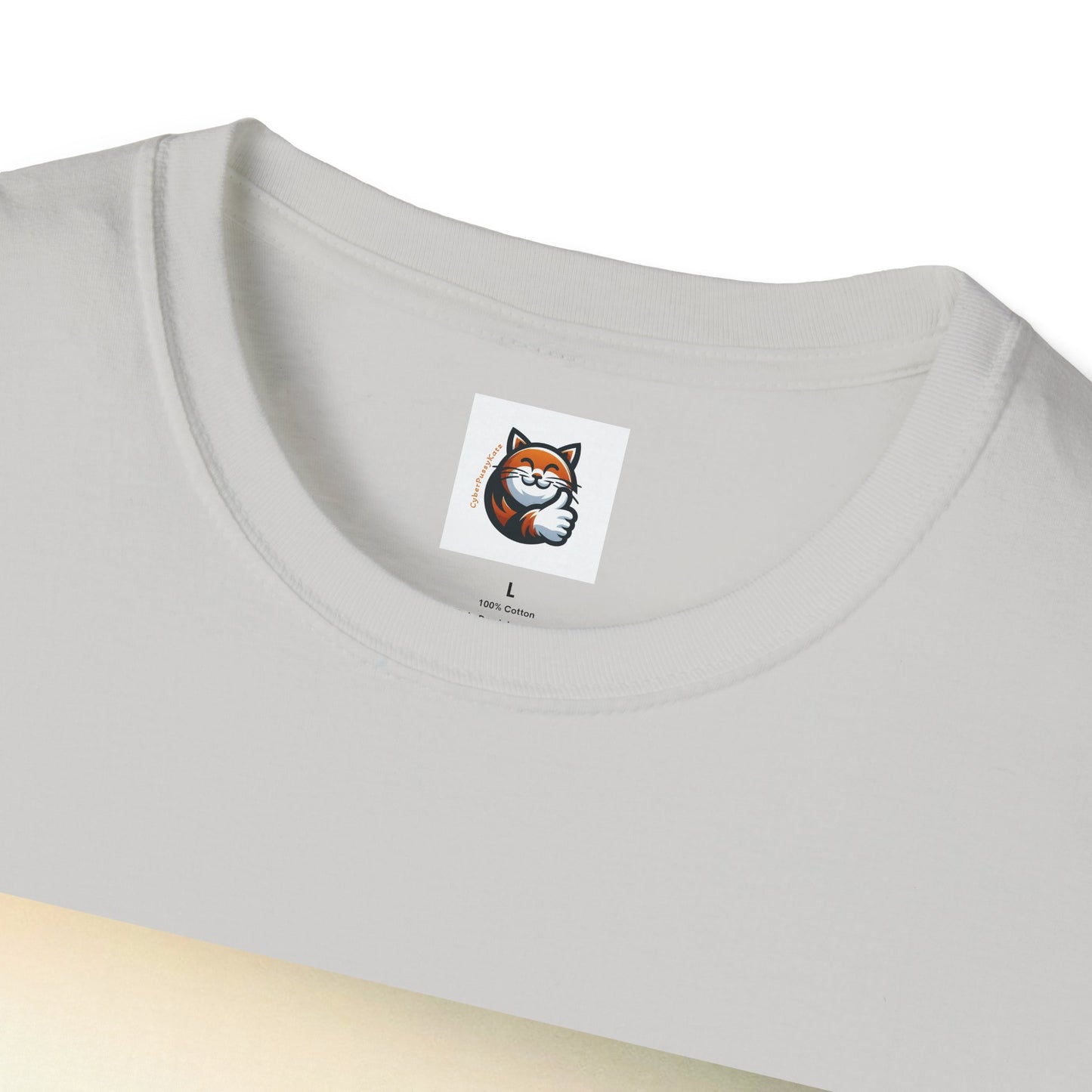 Wacky Persian Cat Unisex Softstyle T-Shirt