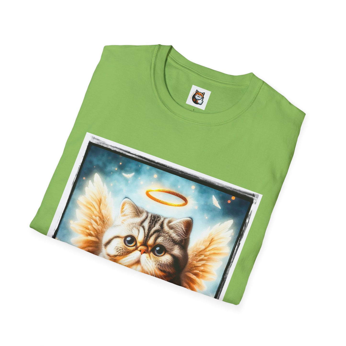 Exotic Shorthair Cat Unisex Softstyle T-Shirt