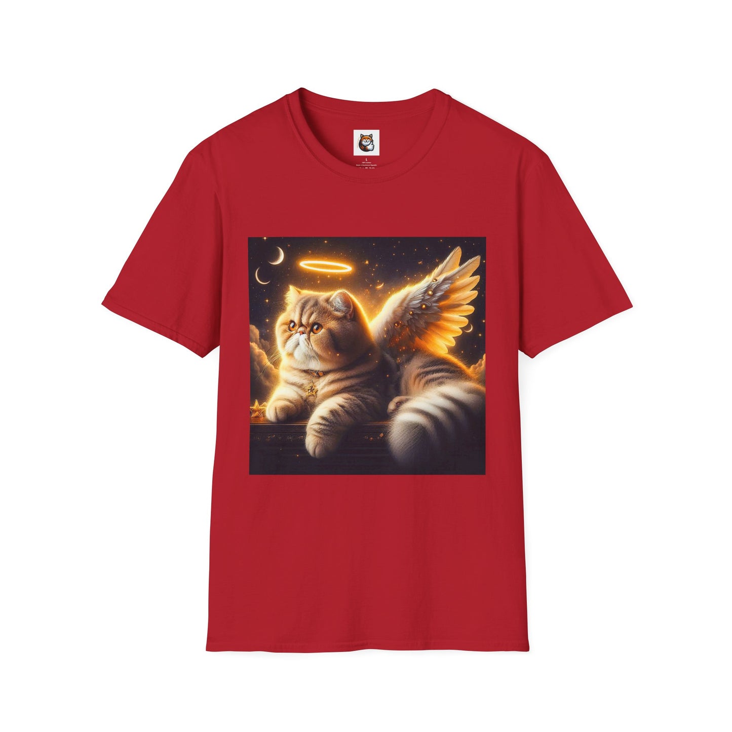 Exotic Shorthair Cat Unisex Softstyle T-Shirt