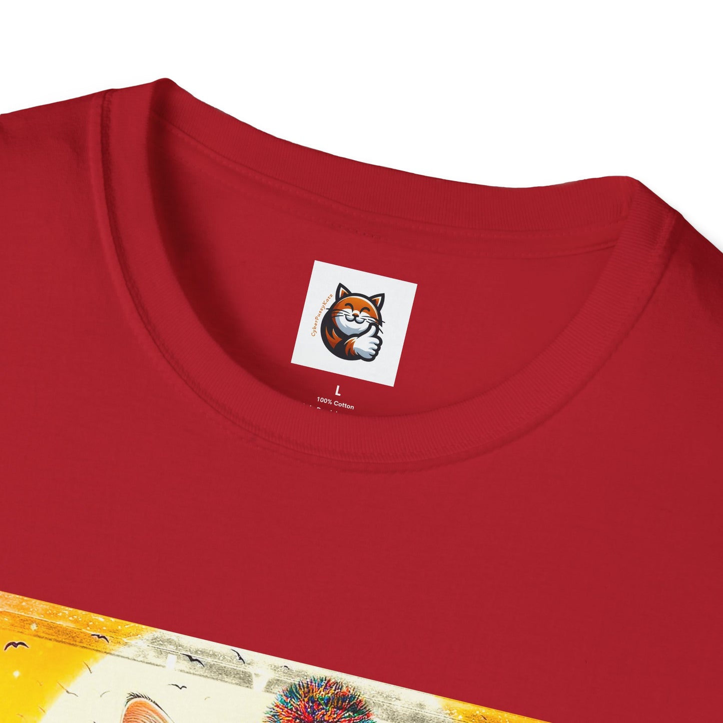 Domestic Cat Unisex Softstyle T-Shirt