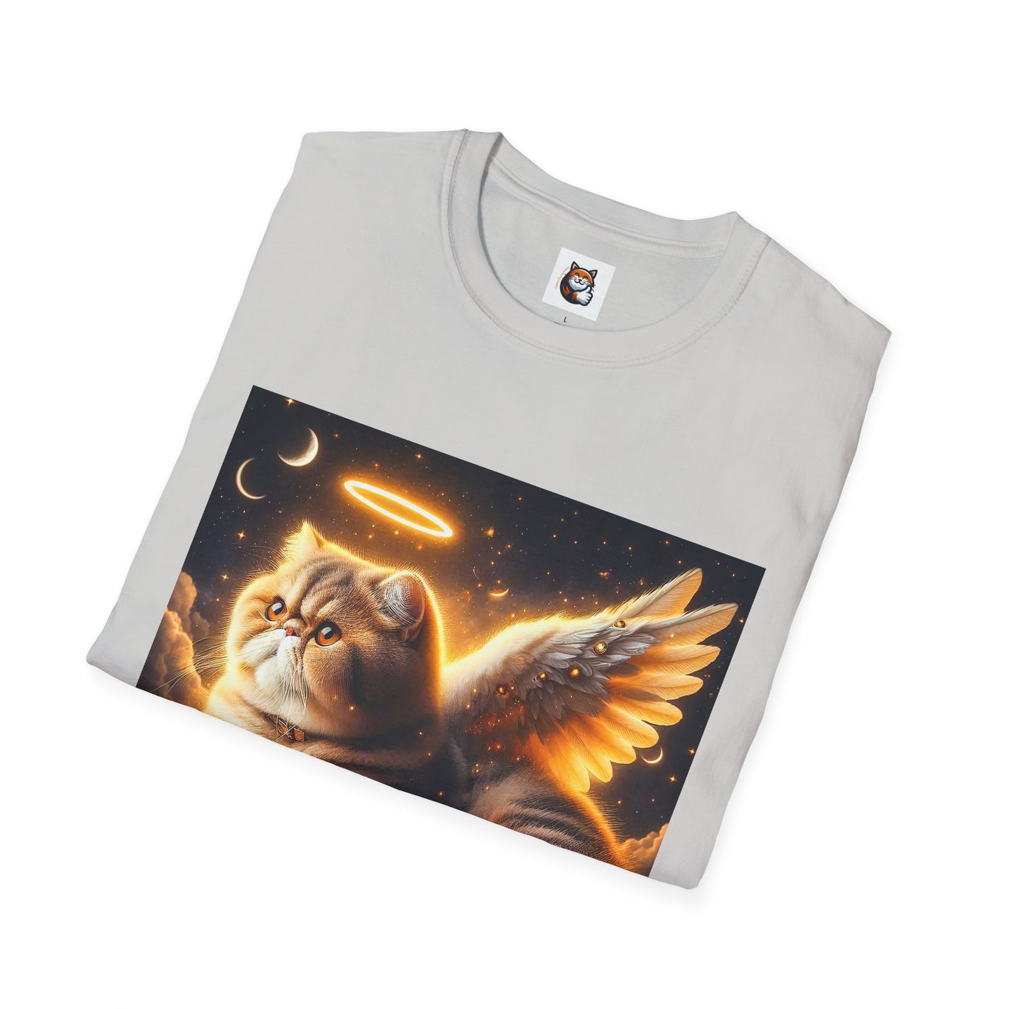 Exotic Shorthair Cat Unisex Softstyle T-Shirt