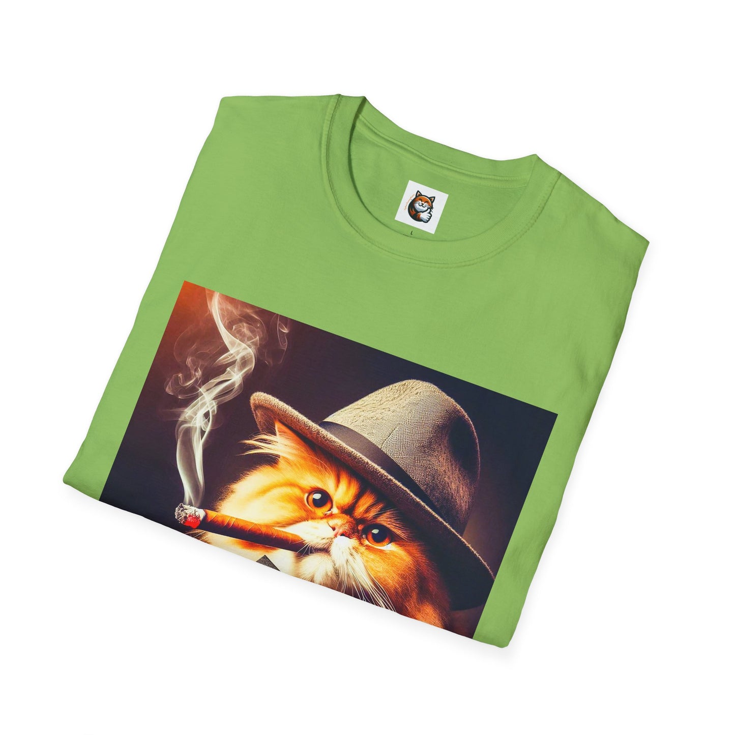 Persian Cat Unisex Softstyle T-Shirt