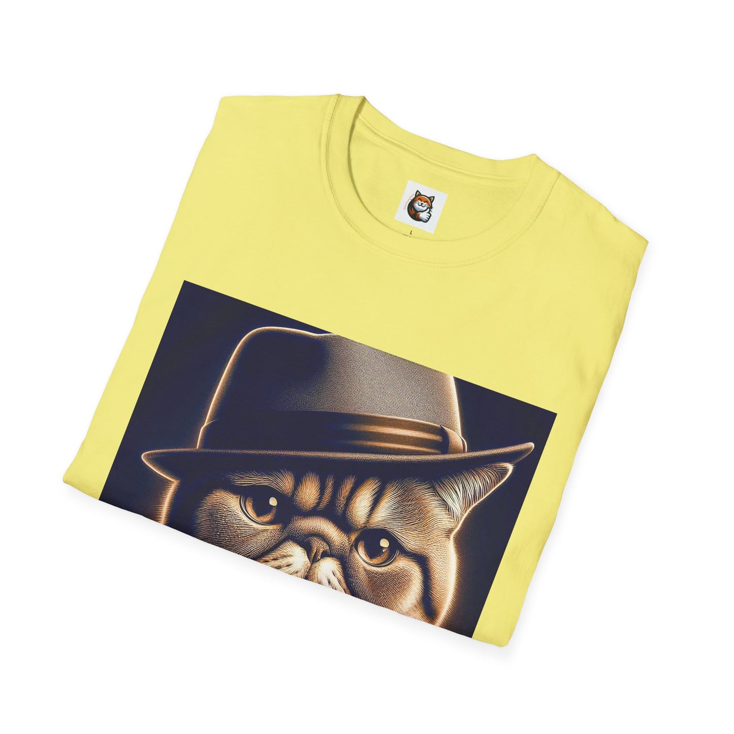 Exotic Shorthair Cat Unisex Softstyle T-Shirt