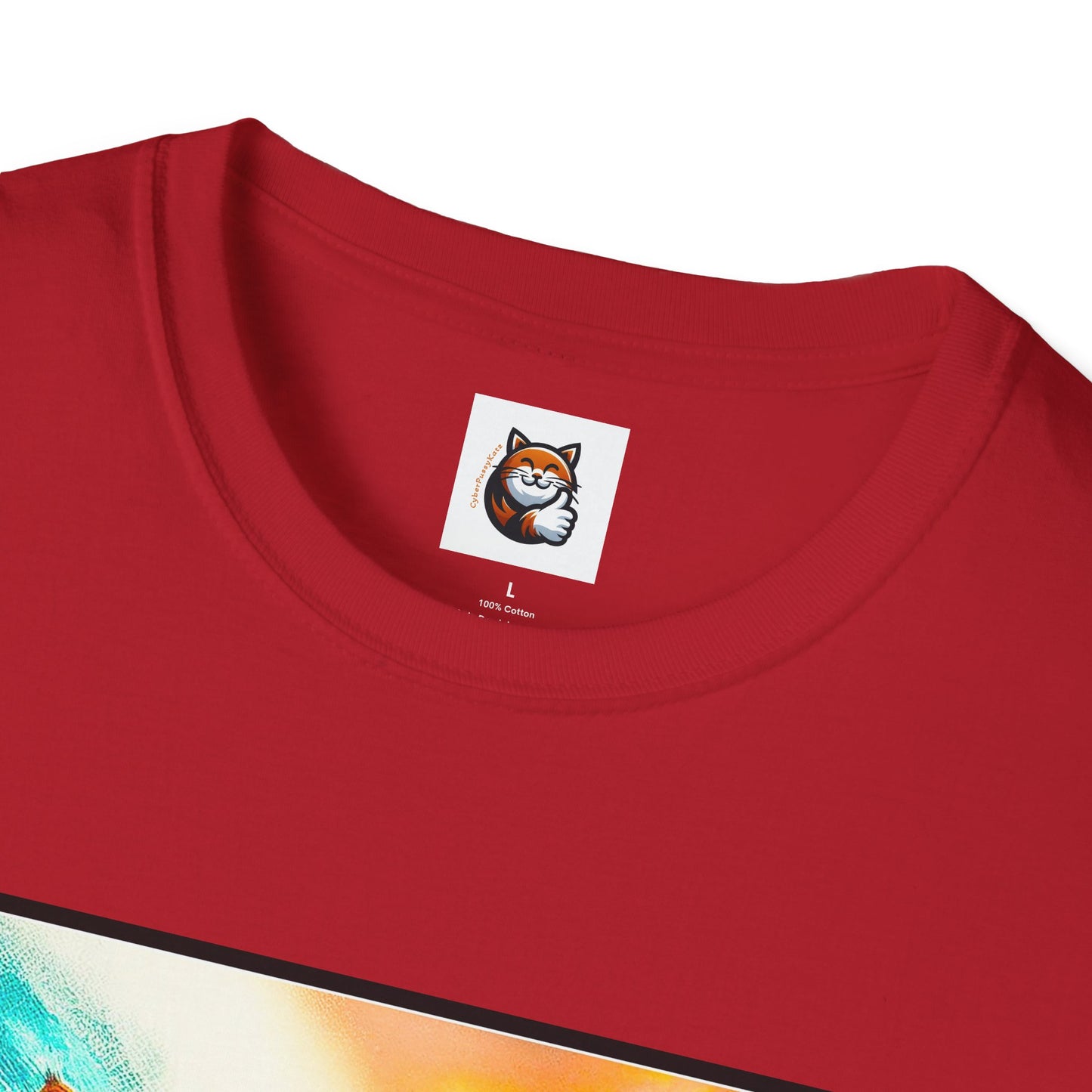 Domestic Cat Unisex Softstyle T-Shirt
