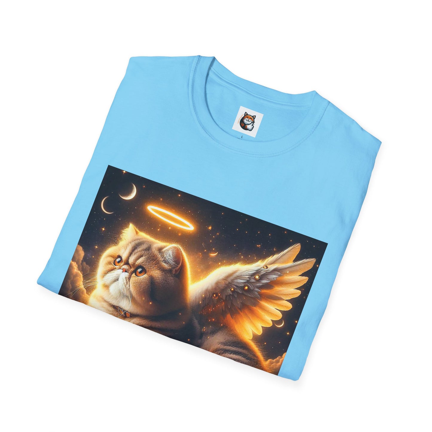 Exotic Shorthair Cat Unisex Softstyle T-Shirt