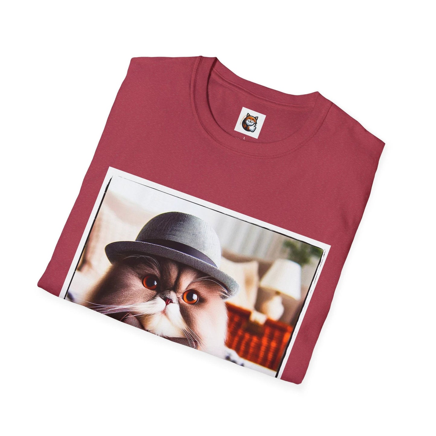 Persian Cat Unisex Softstyle T-Shirt by Printify