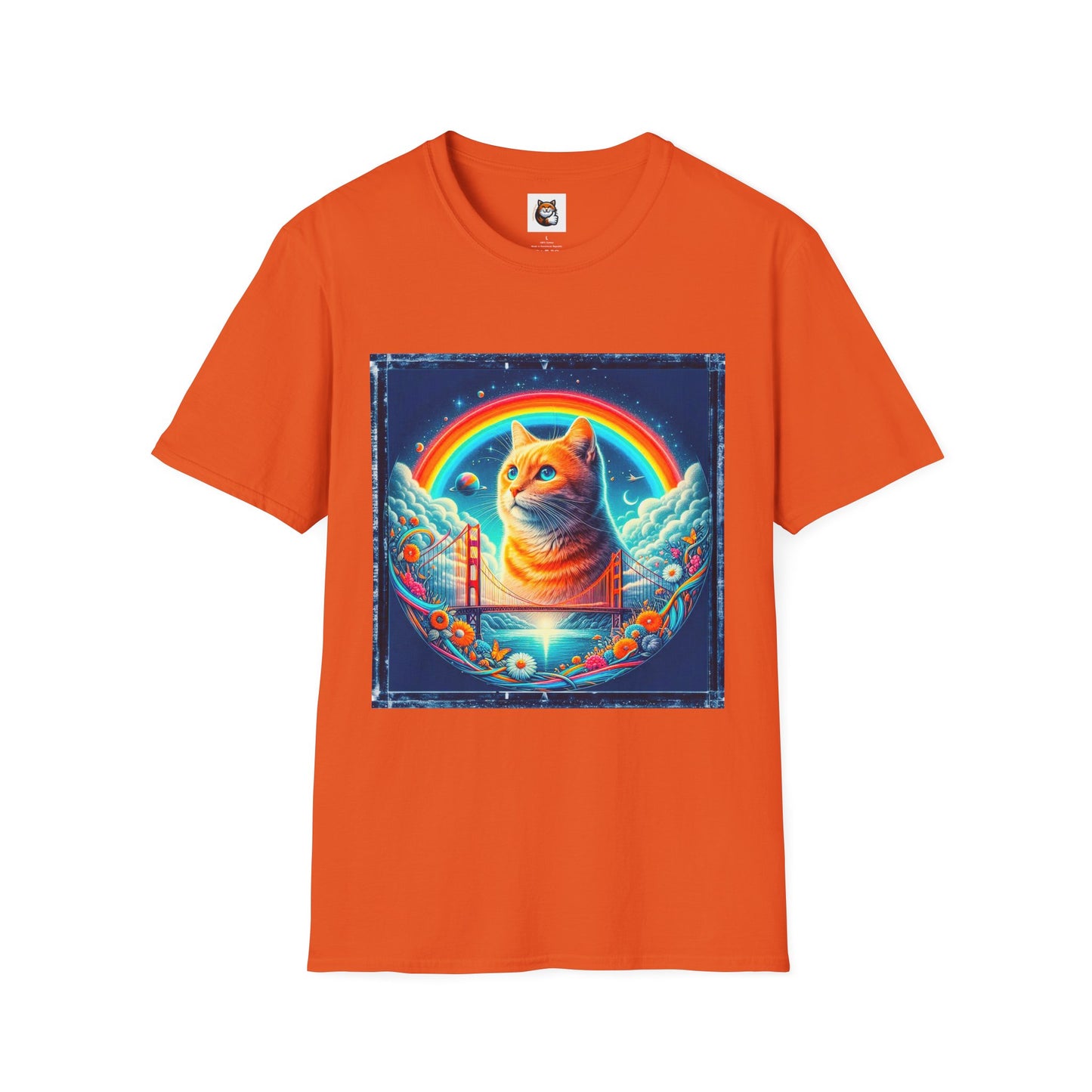 Domestic Cat Unisex Softstyle T-Shirt