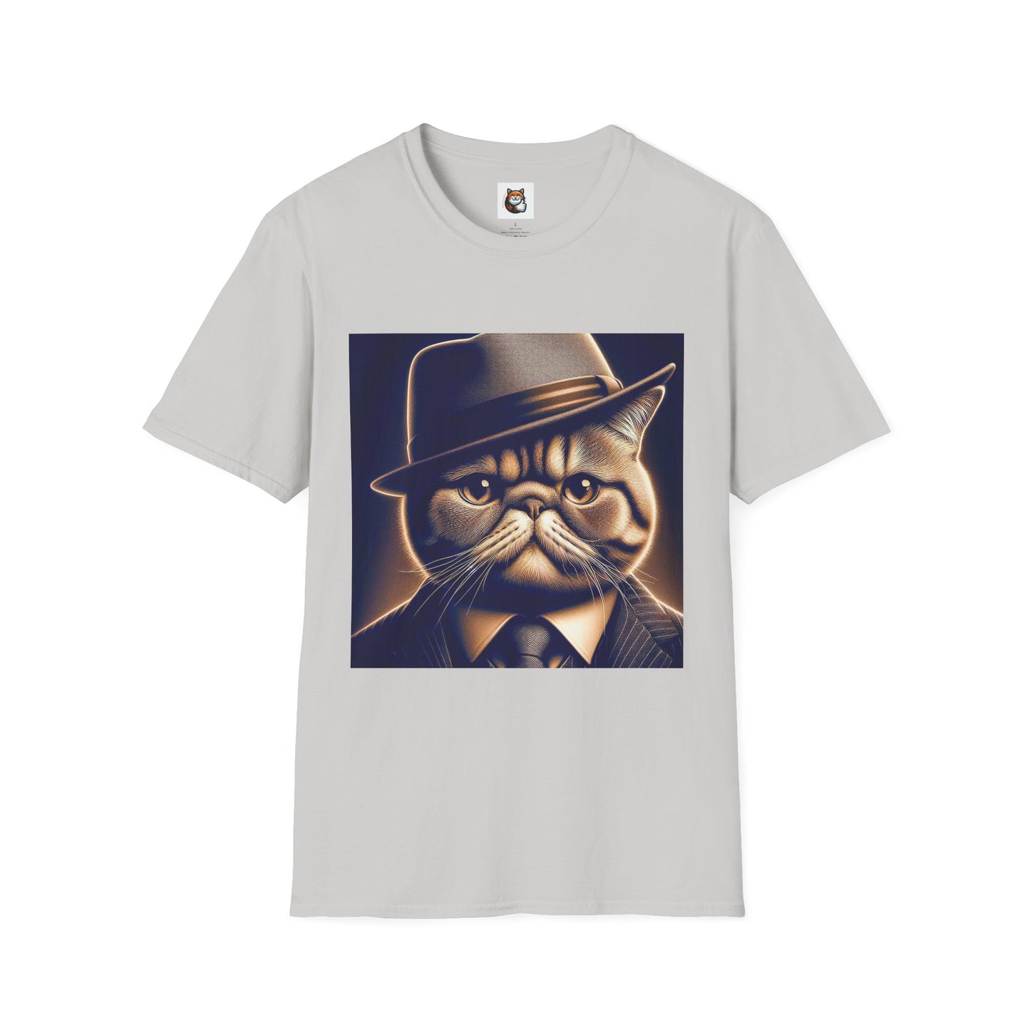 Exotic Shorthair Cat Unisex Softstyle T-Shirt