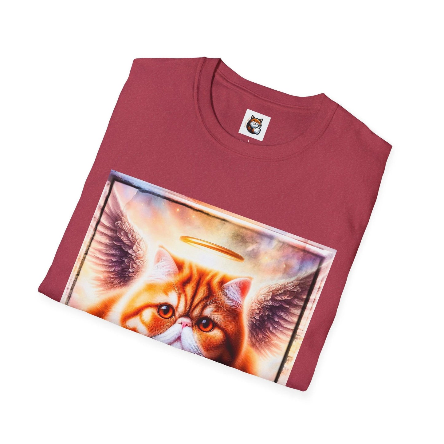 Exotic Shorthair Cat Unisex Softstyle T-Shirt by Printify