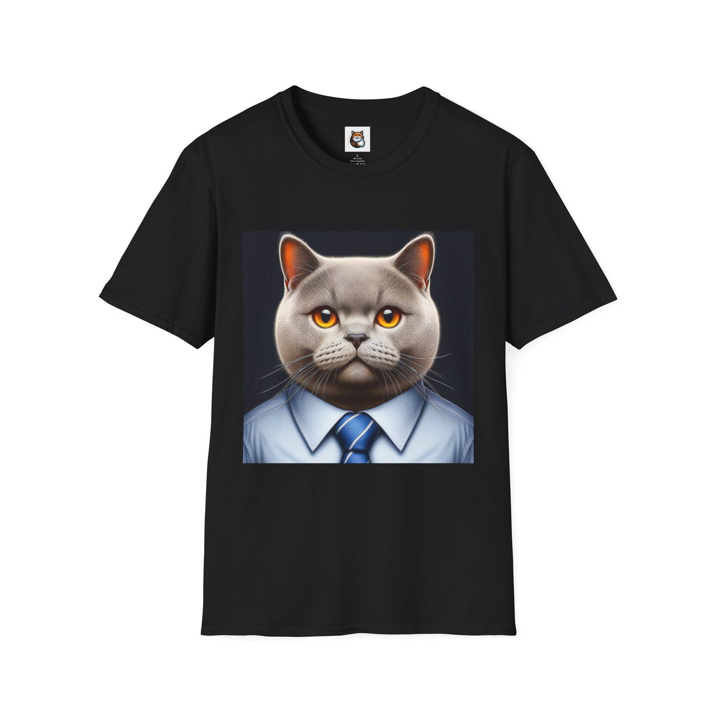 British Shorthair Unisex Softstyle T-Shirt