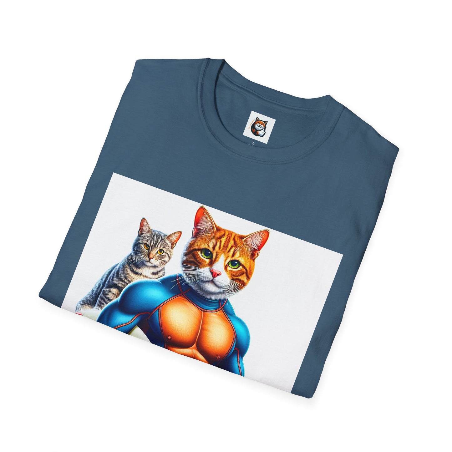 Domestic Cat Unisex Surfer T-Shirt