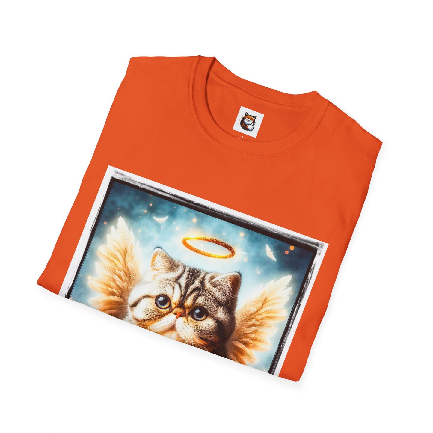 Exotic Shorthair Cat Unisex Softstyle T-Shirt