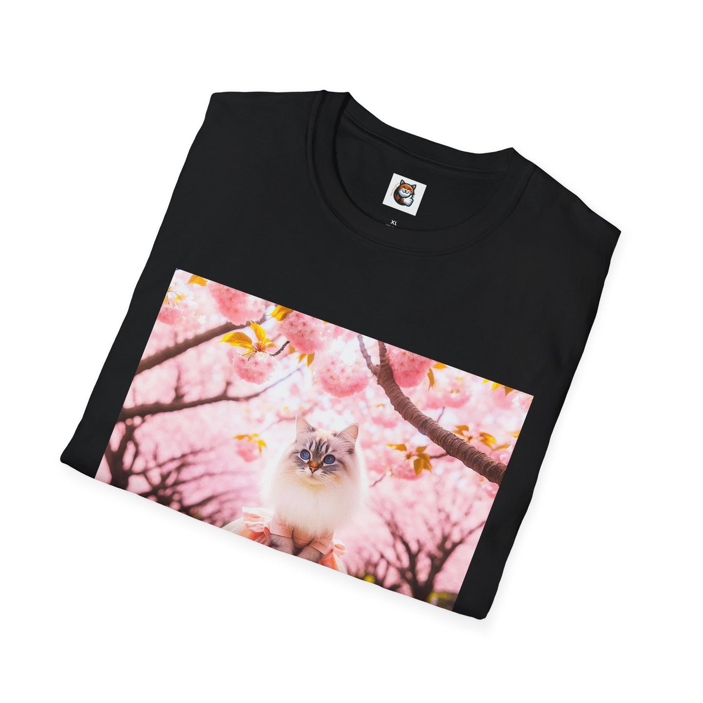 Siberian Cat pink dress shirt
