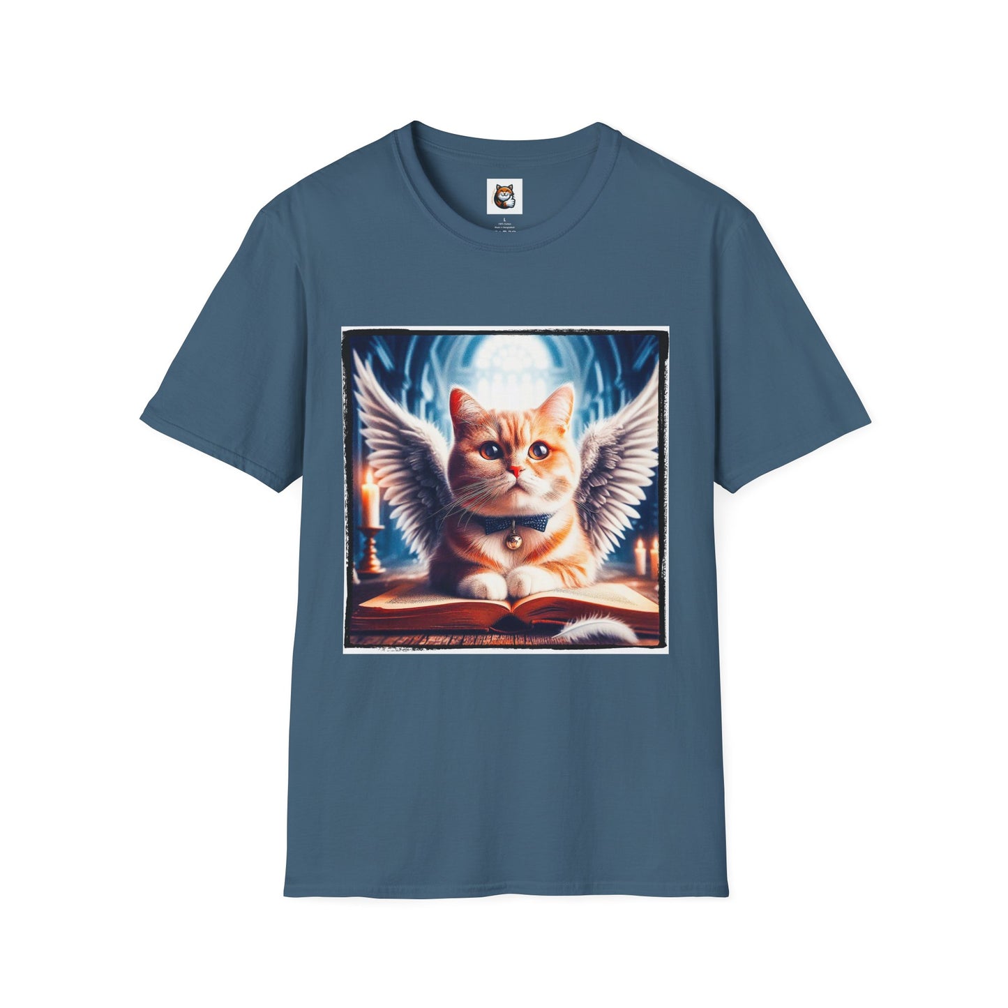 Domestic Cat Angel and clouds T-Shirt