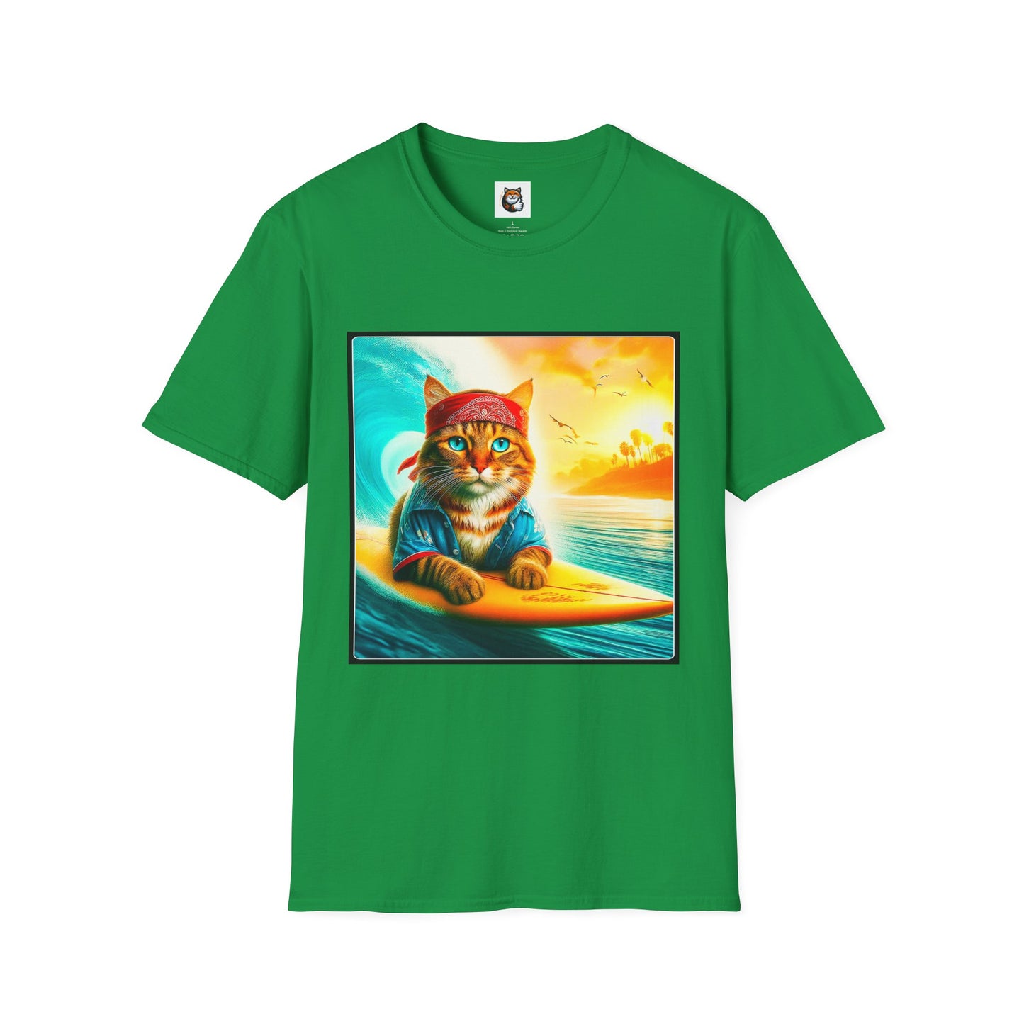 Domestic Cat Unisex Softstyle T-Shirt