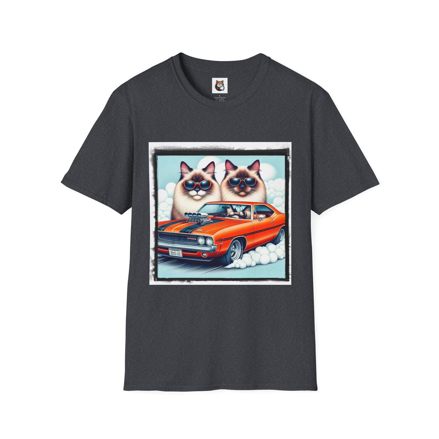Wacky Birman Unisex Softstyle T-Shirt