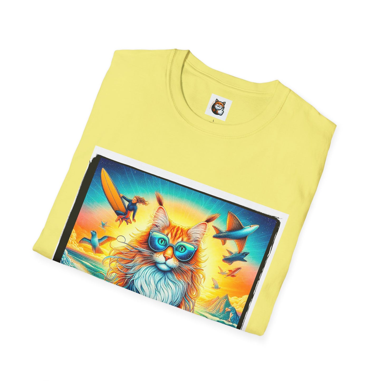 Maine Coon Unisex Softstyle T-Shirt